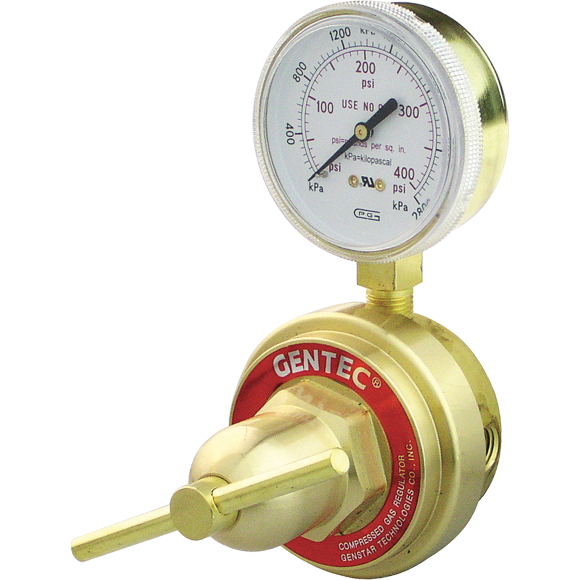 Détendeur de conduit à usage moyen à intensif, Acétylène, Entrée Orifice 1/4" NPT(F)