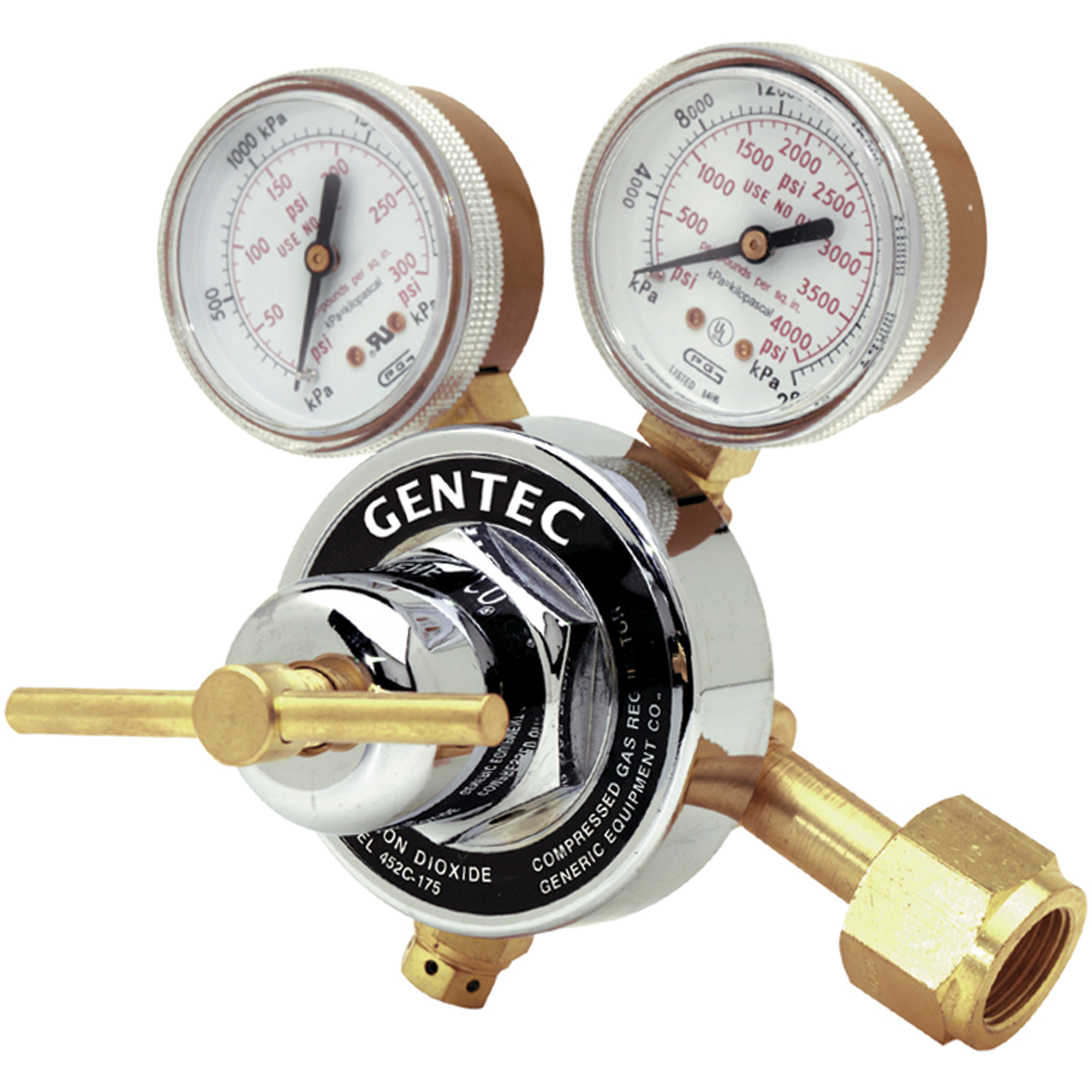 Détendeurs à simple détente - Série 452, Dioxyde de carbone, Entrée CGA320