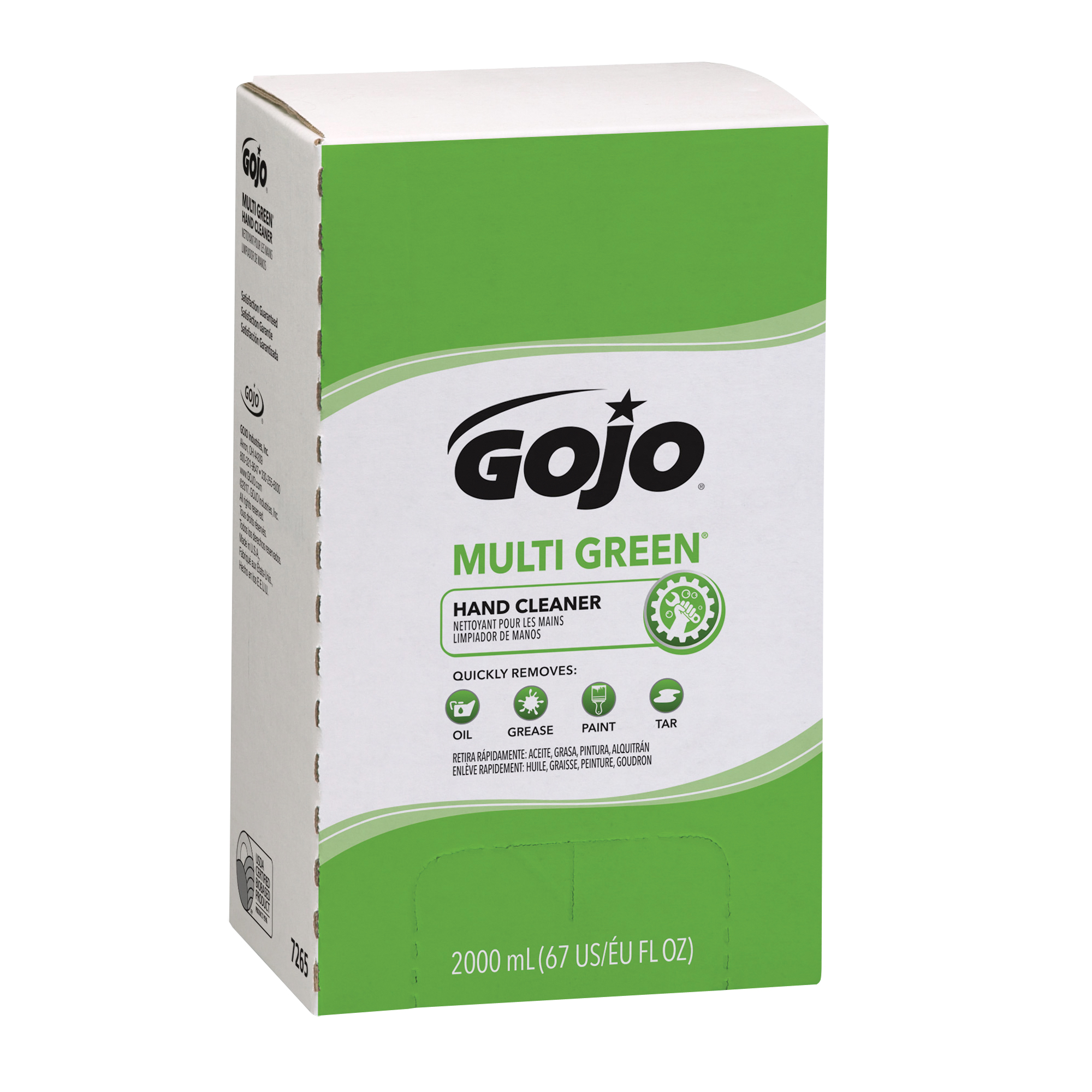Nettoyant pour les mains ProMC TDXMC 2000 Multi GreenMD, Gel, 2 L, Recharge, Agrumes