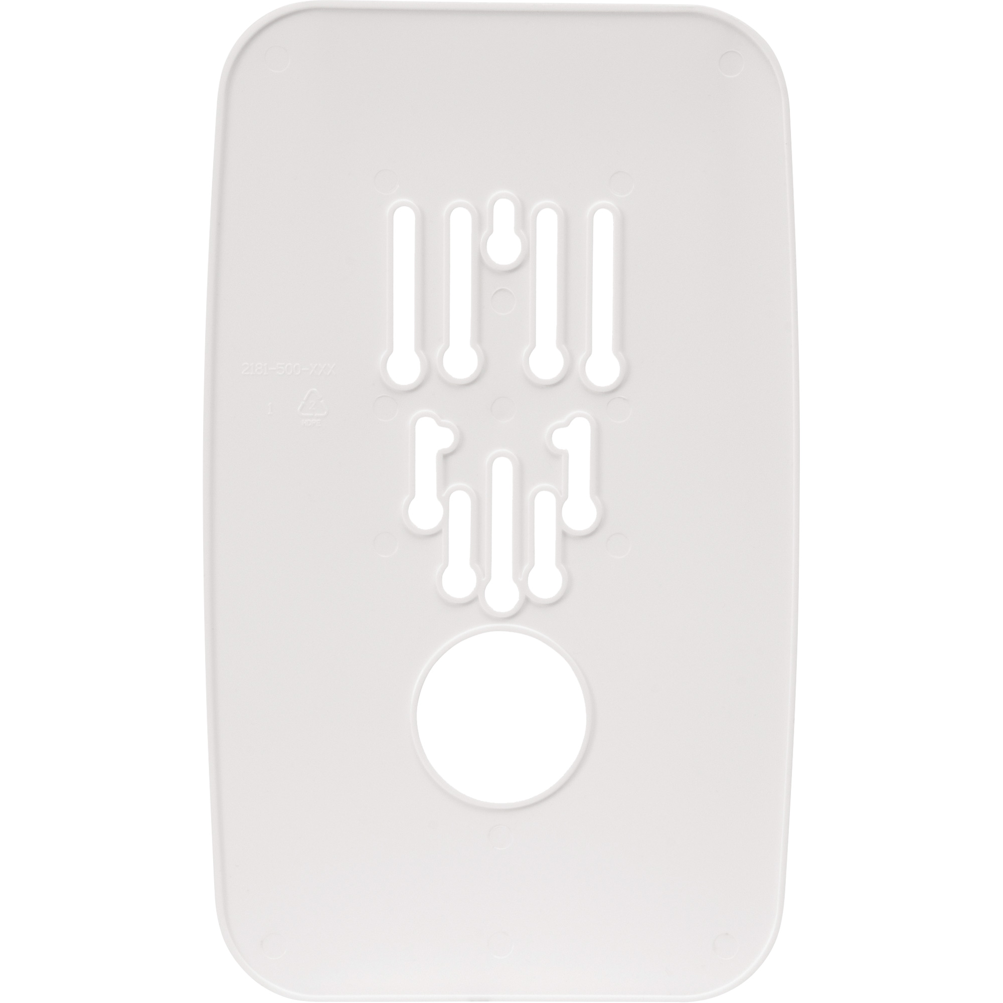 Plaque murale de rechange universelle pour distributeur de savon
