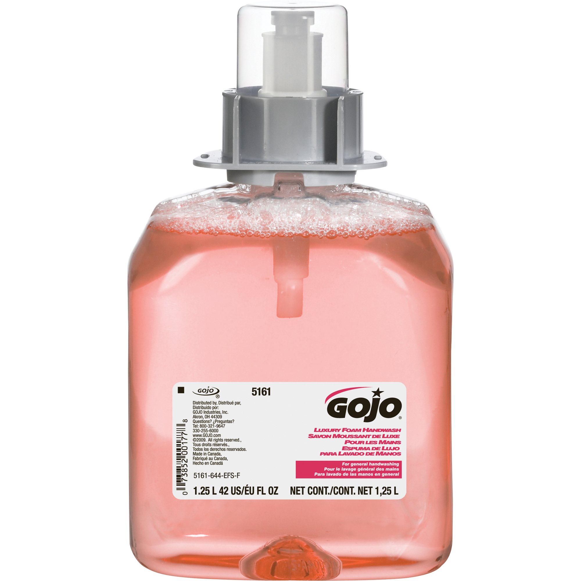 Savon à mains FMX-12MC, Mousse, 1250 ml, Parfumé