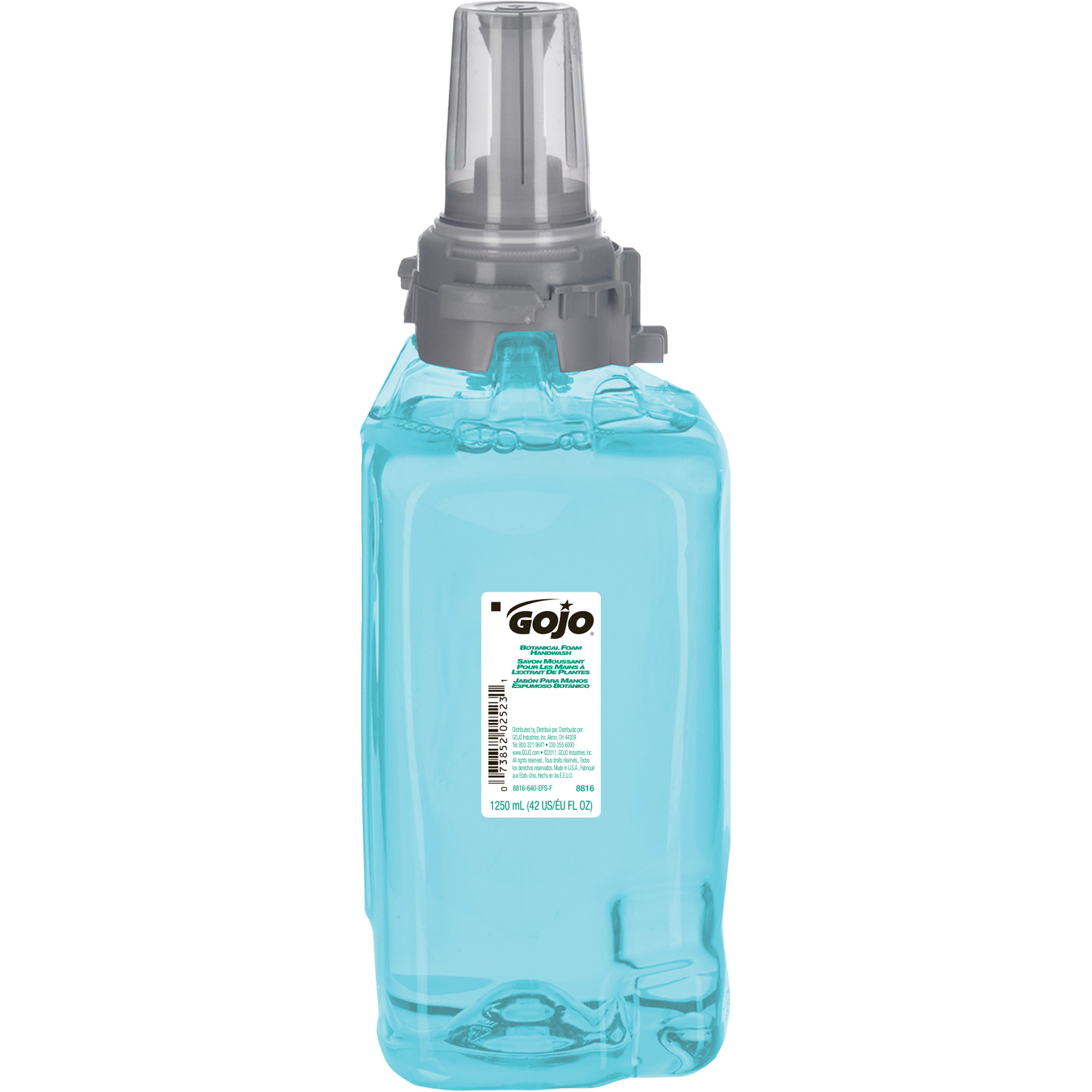 Savon pour les mains botanique pour distributeur ADX-12MC de GOJOMD, Mousse, 1250 ml, Parfumé