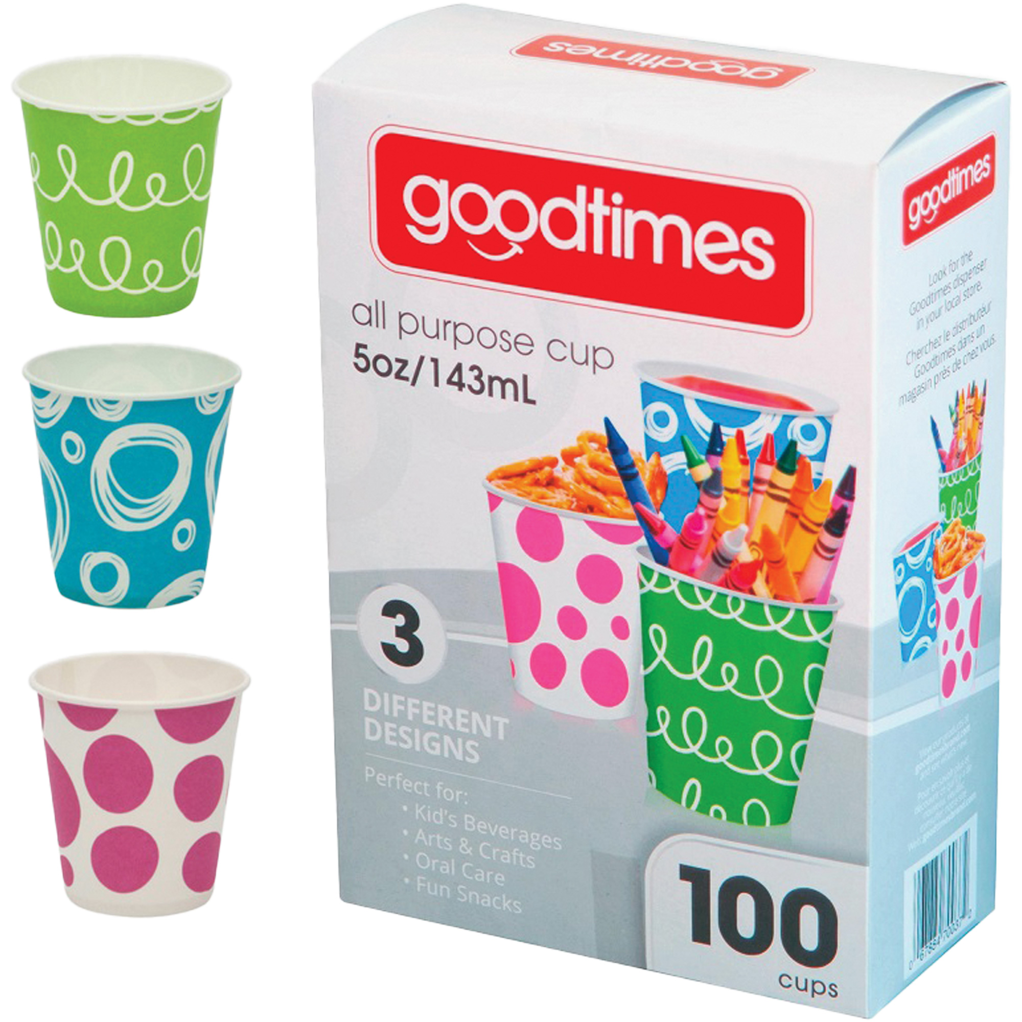 Goblet jetable, Papier, 5 oz, Blanc