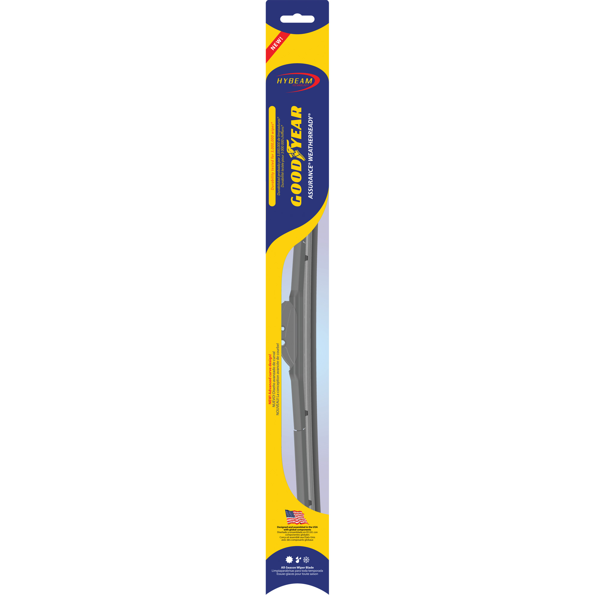 Balai d'essuie-glace AssuranceMD WeatherReadyMD, 18", Toute saison