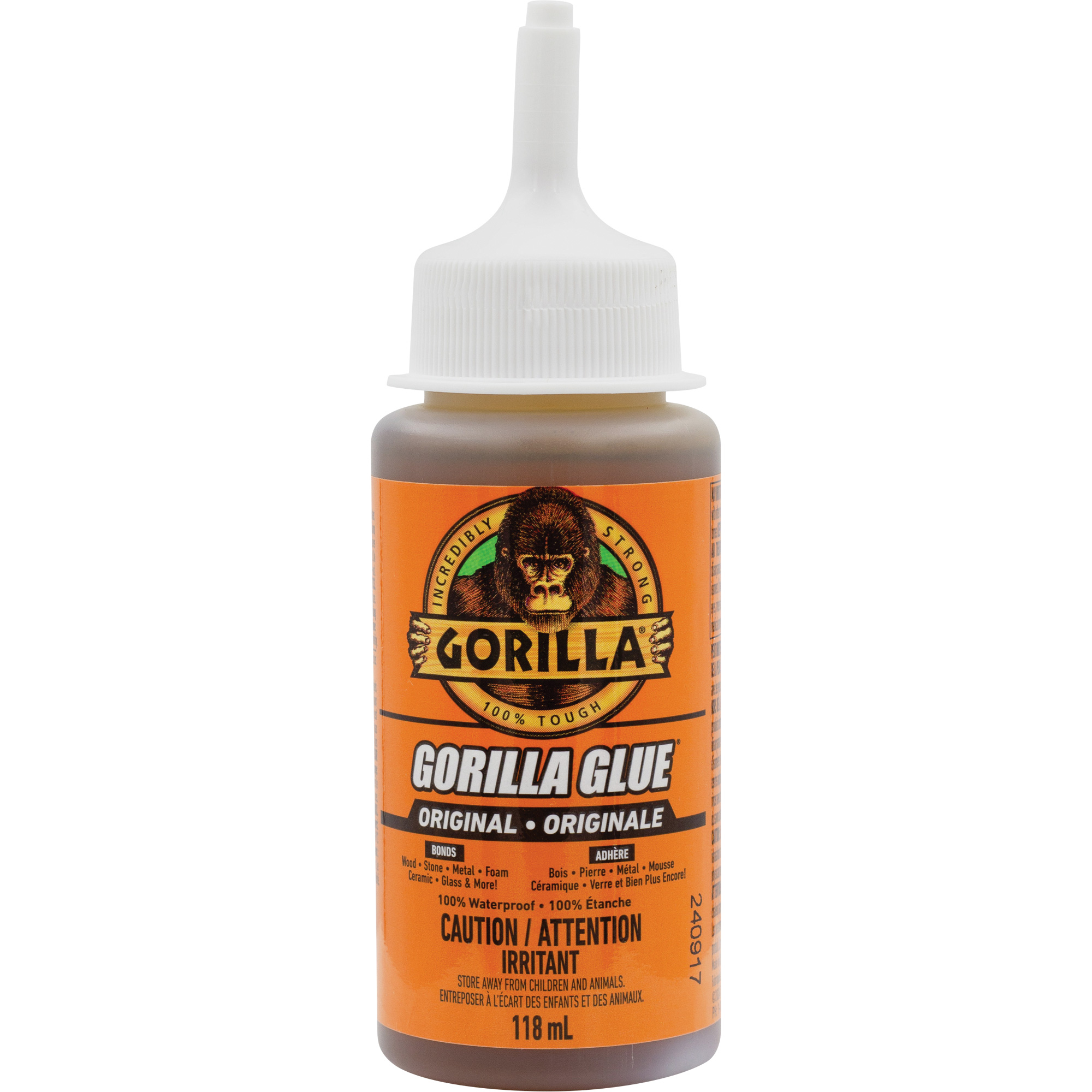 Colle originale, 4 oz, Bouteille pressable, Havane