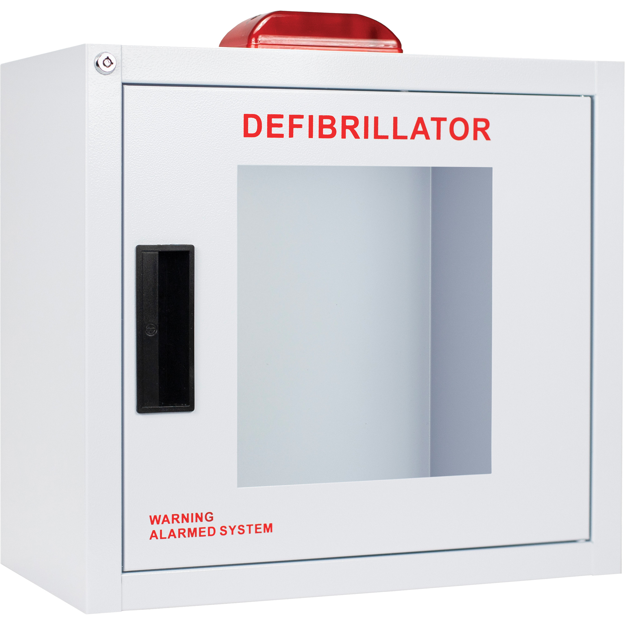Grande armoire standard pour DEA avec alarme & stroboscope, Zoll AED PlusMD/Zoll AED 3MC/Cardio-Science/Physio-Control Pour, Non médical