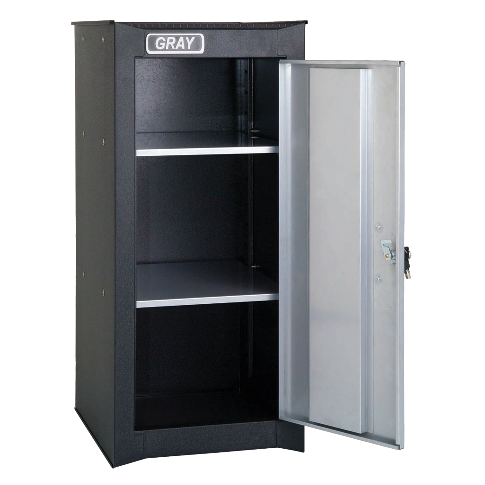 Armoire complémentaire, 2 tiroirs, 14-3/4" la x 18" p x 33-3/4" h, Noir