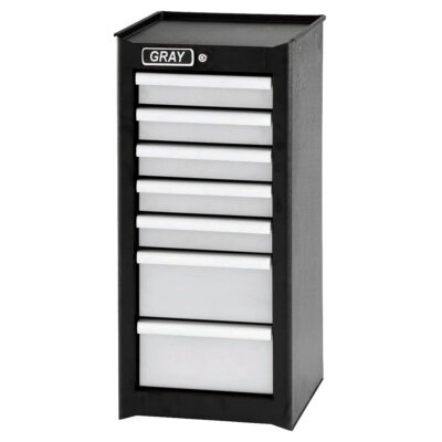 Armoire complémentaire, 7 tiroirs, 14-3/4" la x 18" p x 33,34" h, Noir