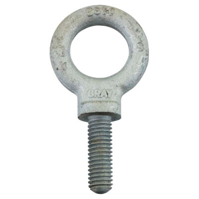 Boulon à œil, 1-13/16" dia, 1-3/8" lo, Galvanisé, 2000 lb (1 tonne) capacité