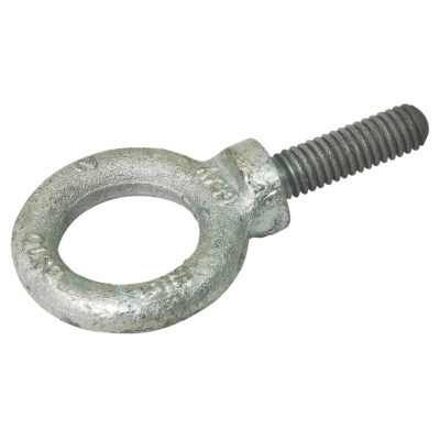 Boulon à œil, 1-7/16" dia, 1-1/8" lo, Galvanisé, 1200 lb (0,6 tonne) capacité