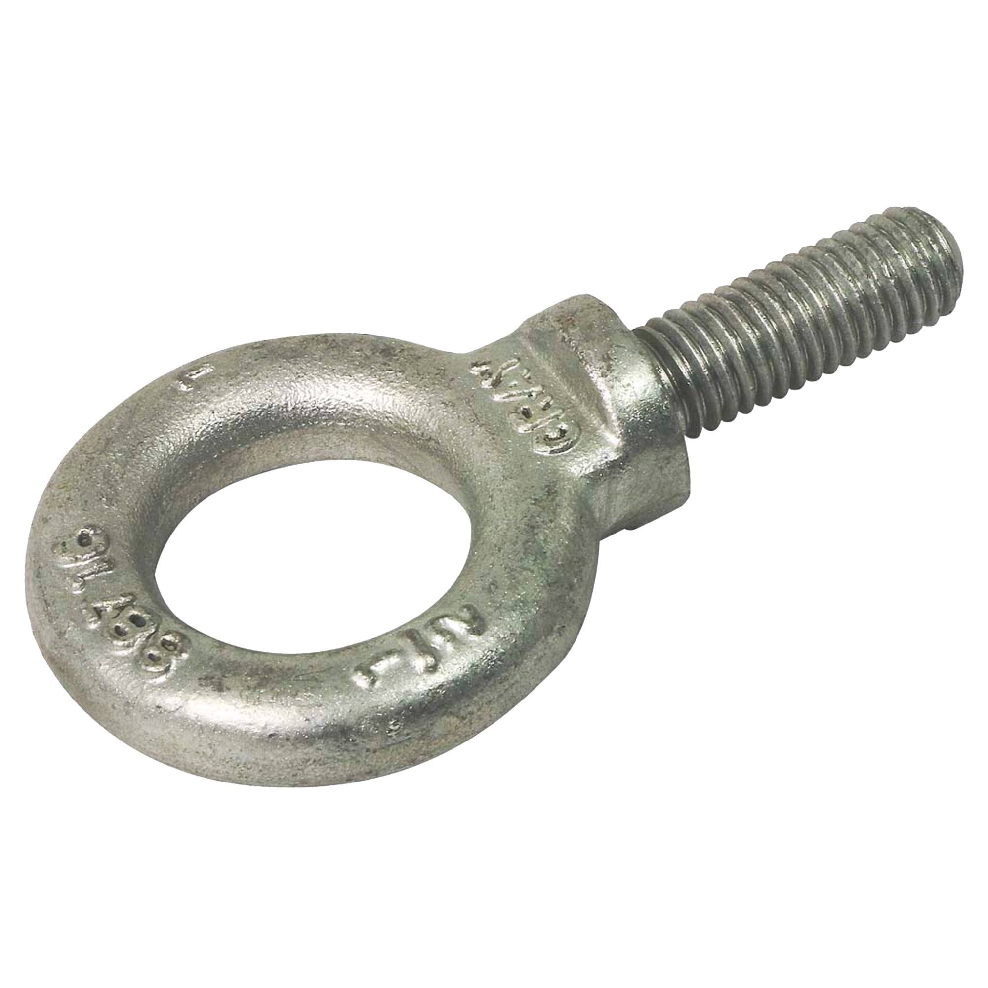 Boulon à œil, 2-1/8" dia, 1-1/2" lo, Galvanisé, 2600 lb (1,3 tonne) capacité