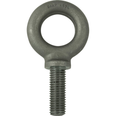 Boulon à oeil en acier allié, 1-1/2" dia, 2" lo, 6400 lb/6400 lb (3.2 tonnes) capacité