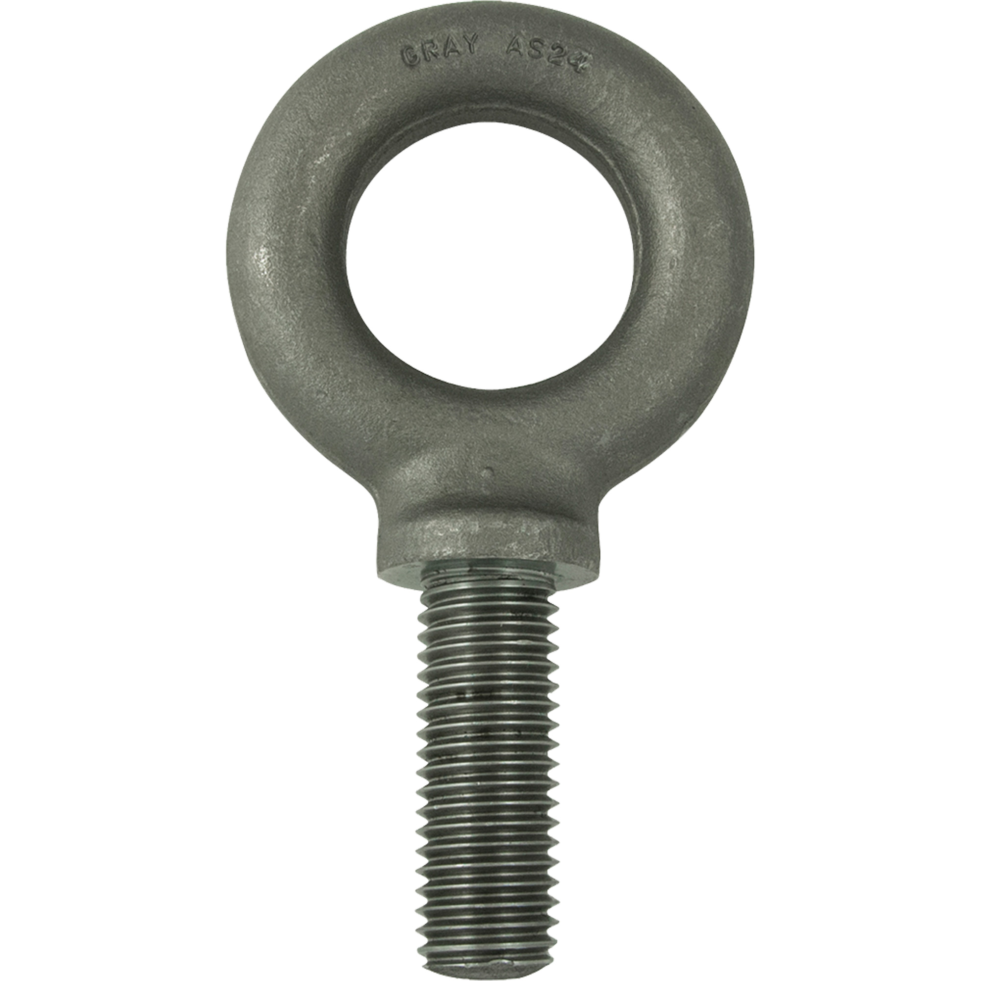 Boulon à oeil en acier allié, 1-1/2" dia, 2" lo, 6400 lb/6400 lb (3.2 tonnes) capacité