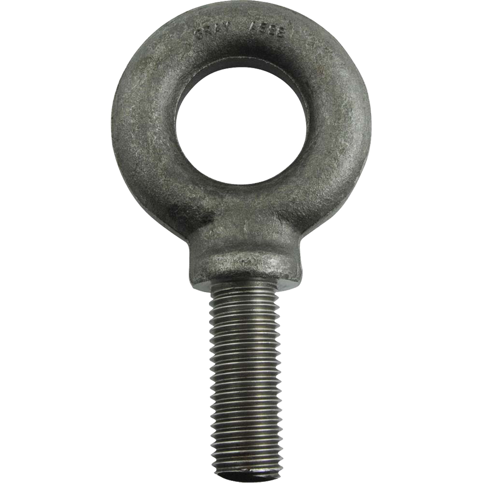 Boulon à oeil en acier allié, 1-11/16" dia, 2-1/4" lo, 8800 lb/8800 lb (4,4 tonnes) capacité