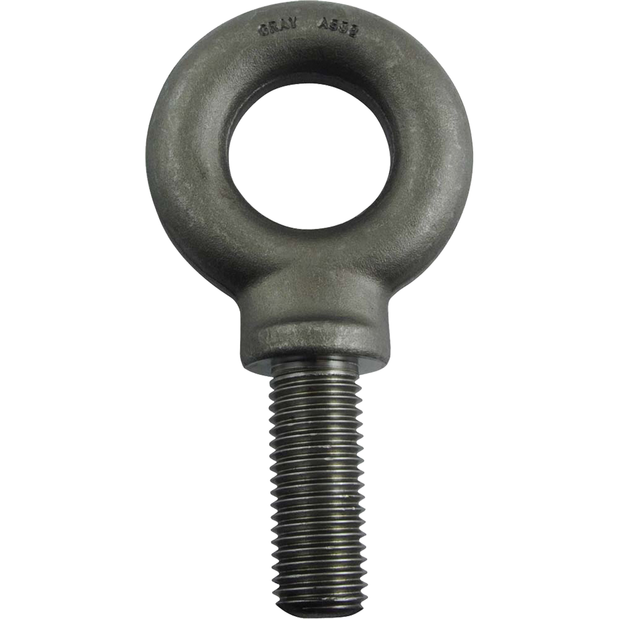 Boulon à oeil en acier allié, 1-13/16"/3-9/16" dia, 2-1/2" lo, 11600 lb (5,8 tonnes)/11600 lb capacité