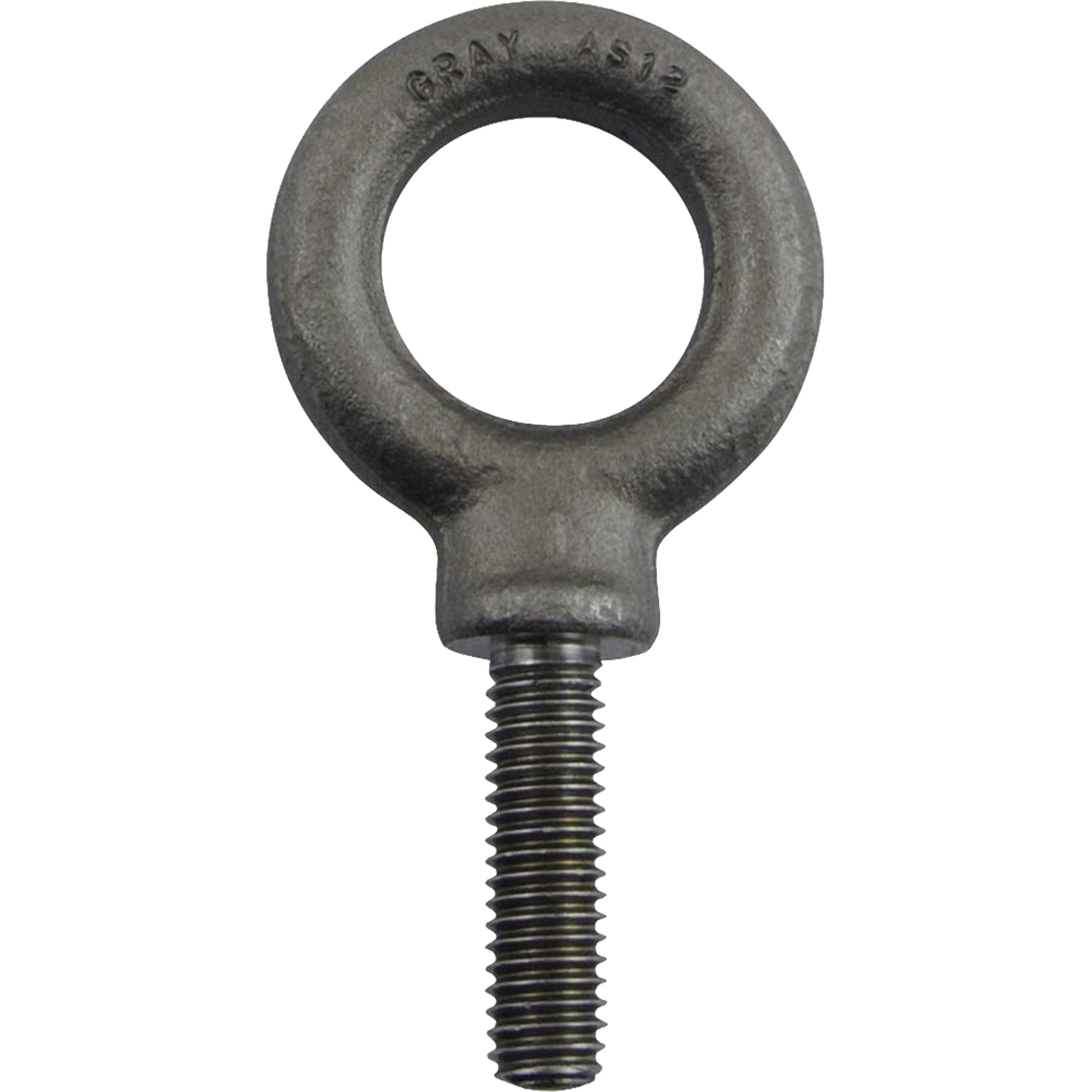Boulon à oeil en acier allié, 1" dia, 1-1/4" lo, 1480 lb (0,74 tonnes)/1480 lb capacité