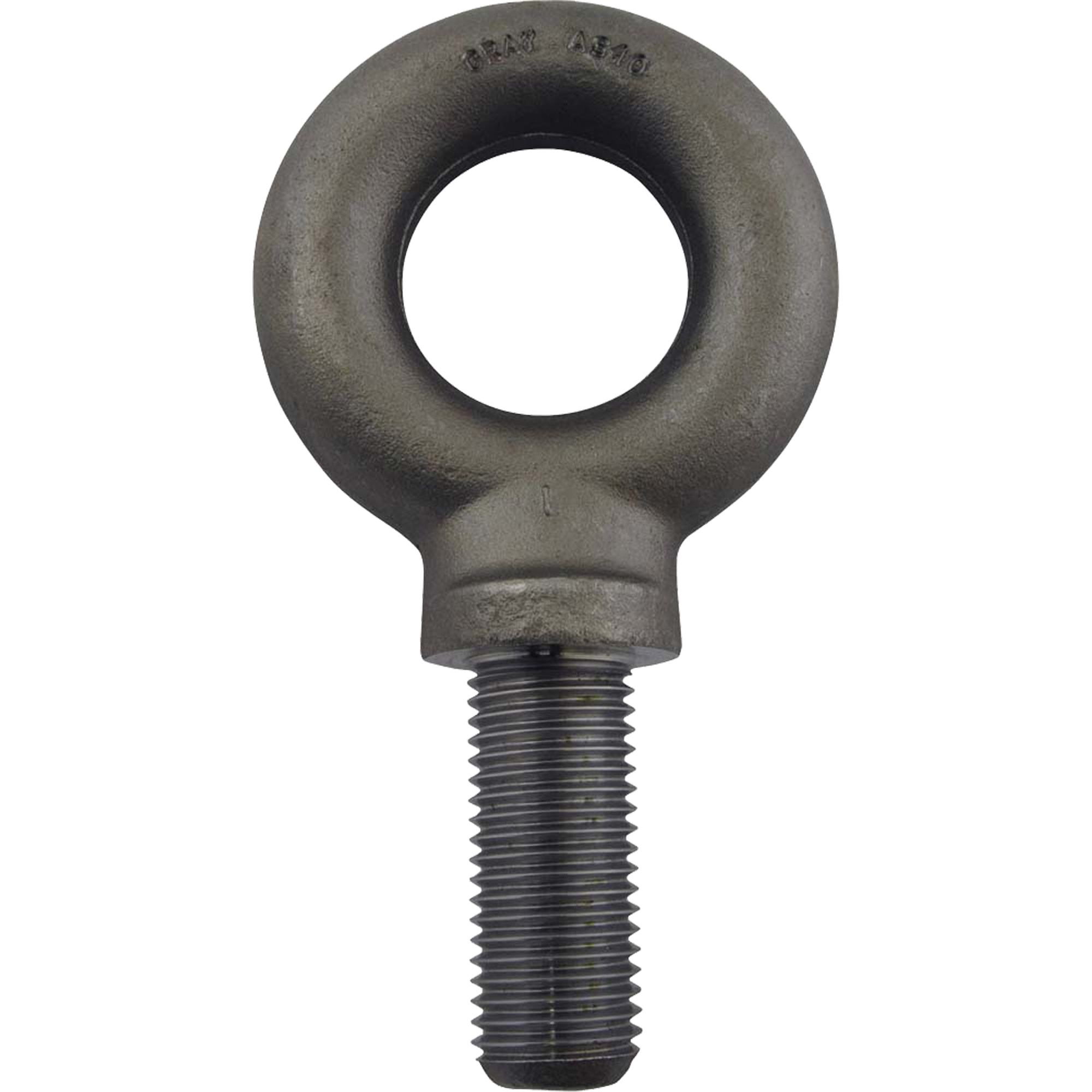 Boulon à oeil en acier allié, 2-3/16" dia, 3" lo, 18 400 lb/18400 lb (9,2 tonnes) capacité