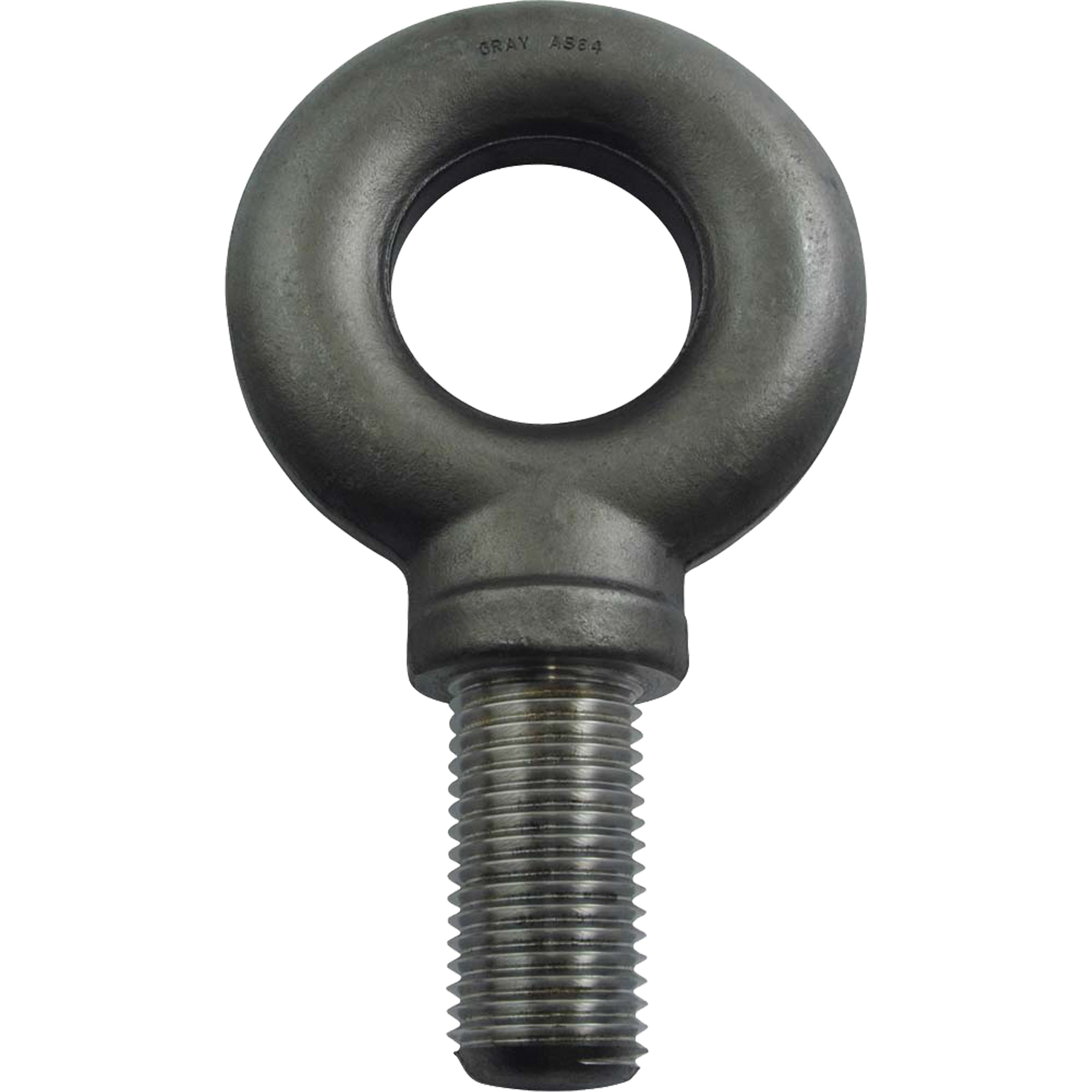 Boulon à oeil en acier allié, 3-1/4" dia, 4" lo, 47600 lb (23,8 tonnes)/47600 lb capacité