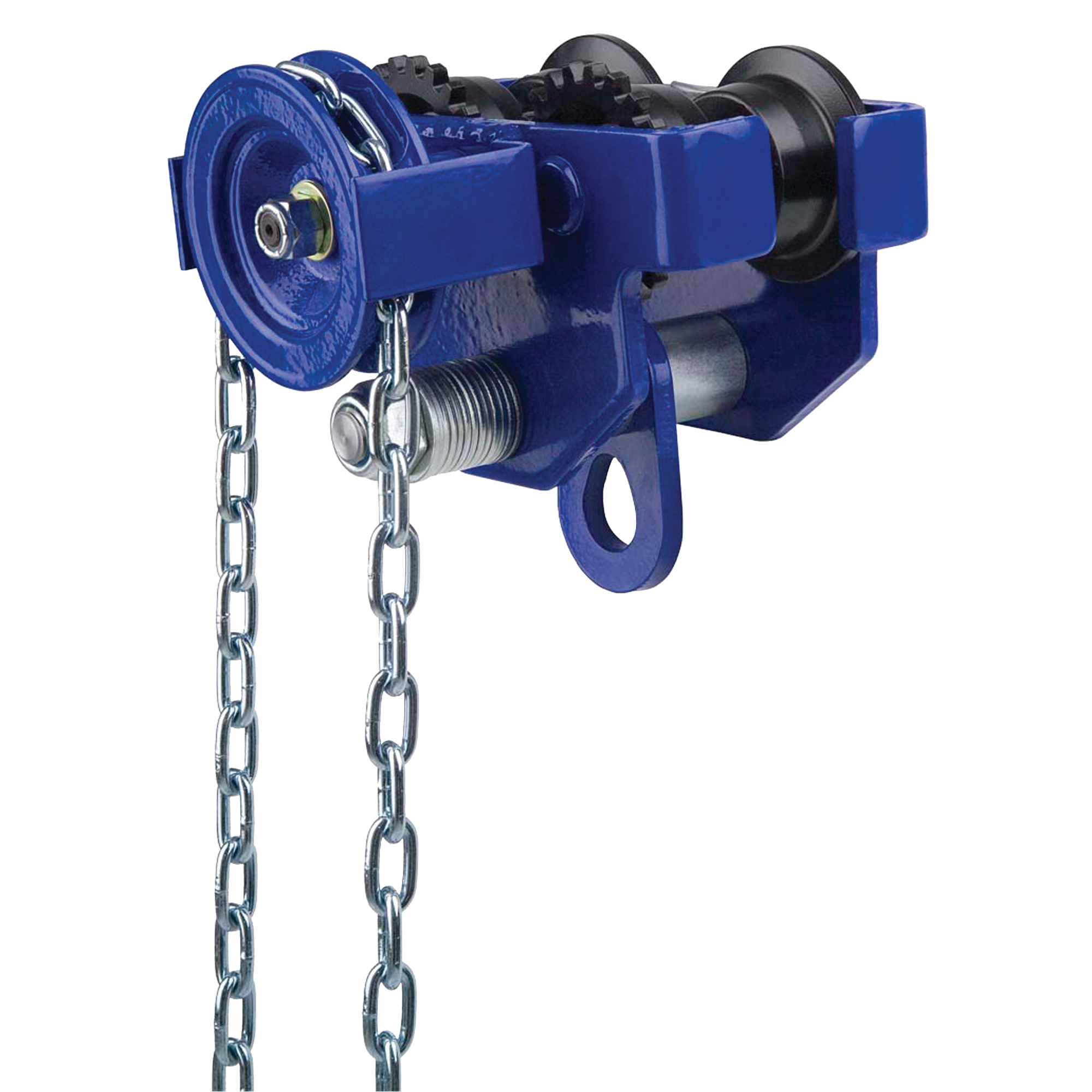 Chariot à engrenages, 6000 lb (3 tonnes) Capacité, 3-3/7" - 6-1/16"