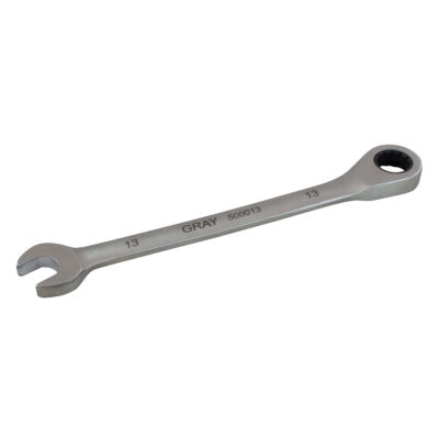 Clé à cliquet mixte à tête fixe, 12 pans, 10 mm, Fini Acier inoxydable