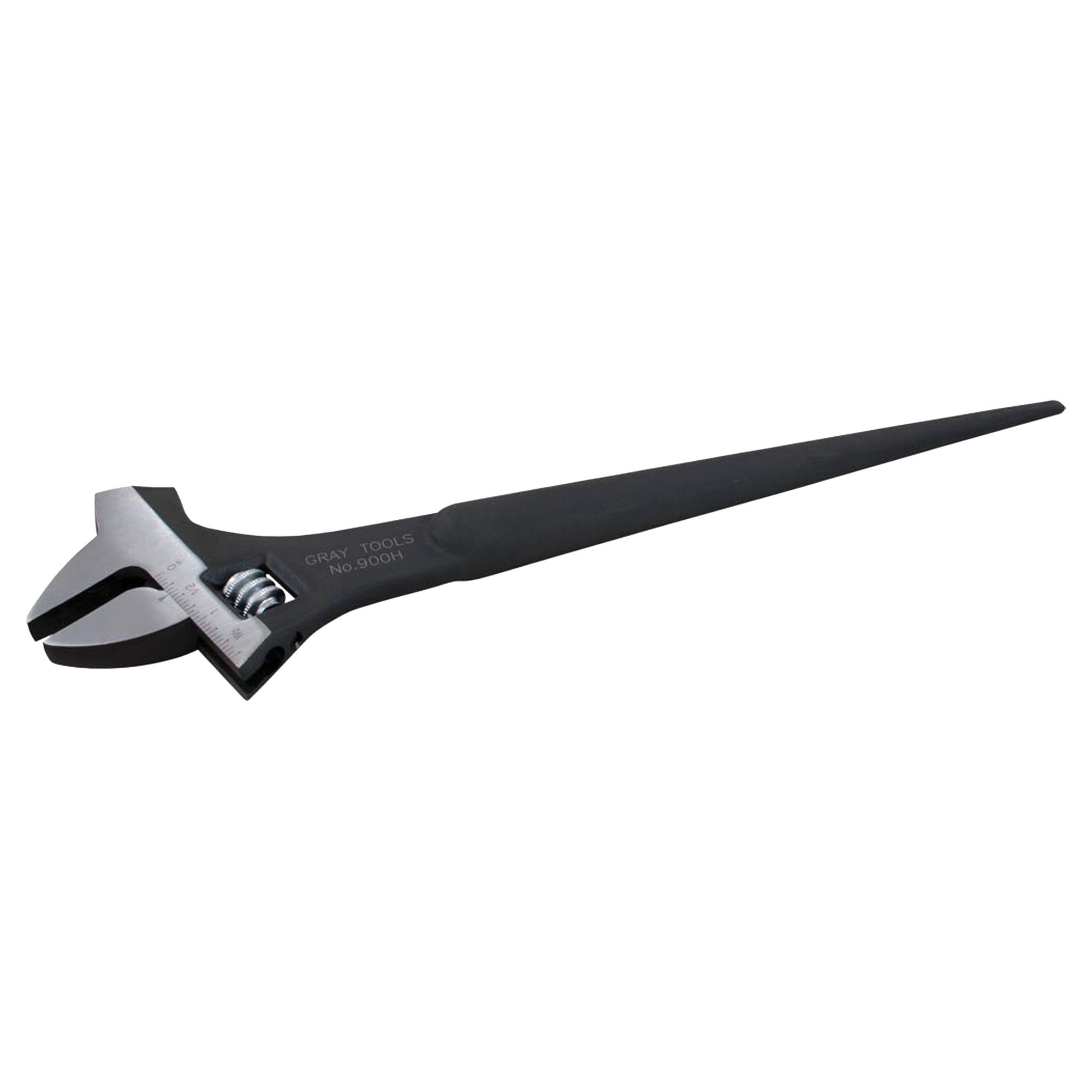 Clé à fourche de monteur, 16" lo, la max. 1-13/16", Oxyde noir