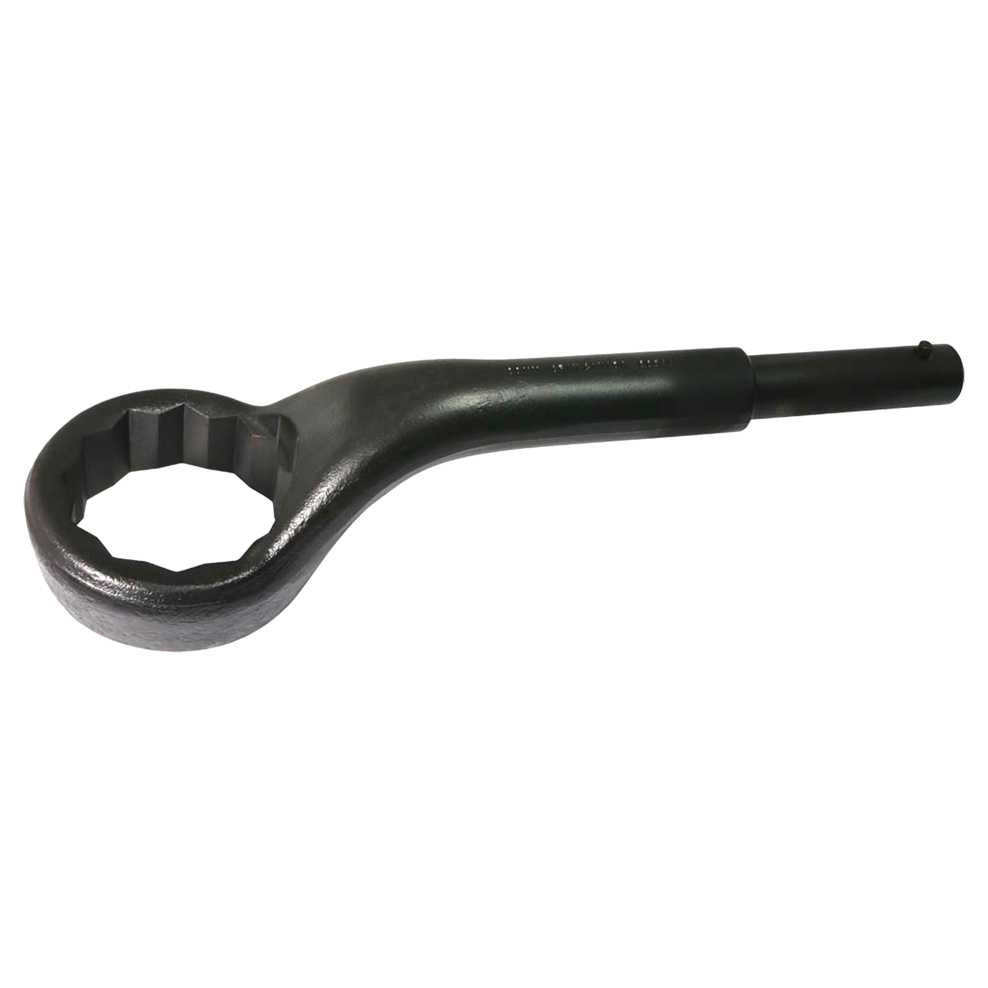 Clé à levier sans coup, 12 pans, 80 mm, décalées de 45°, Fini Oxyde noir