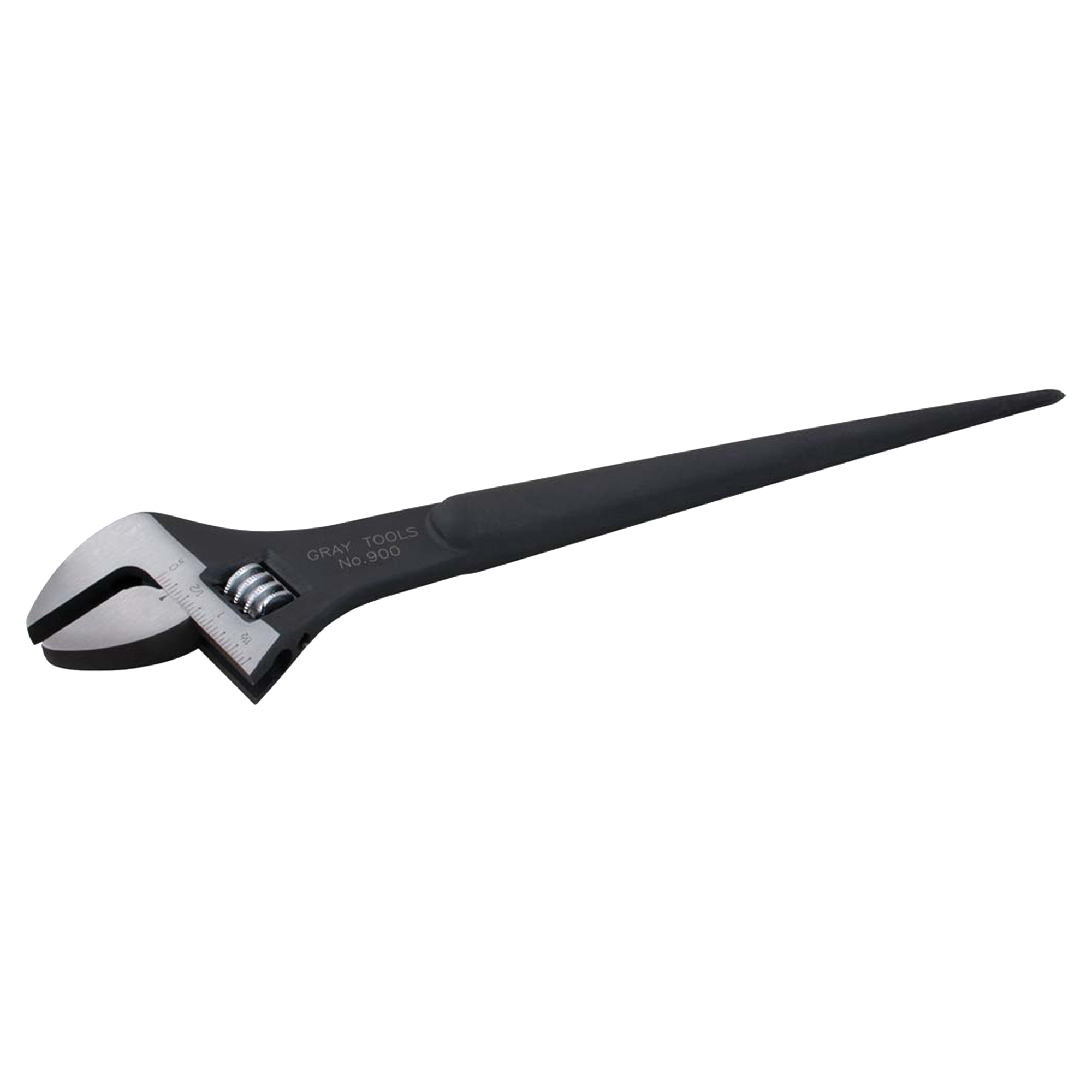 Clé charpentier ajustable, 15" lo, la max. 1-3/4", Oxyde noir