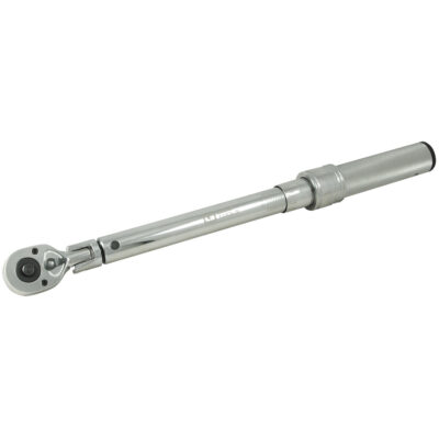 Clé dynamométrique à micromètre robuste, À cliquer, Entraînement 3/8" carré, 10 - 80 lb-pi