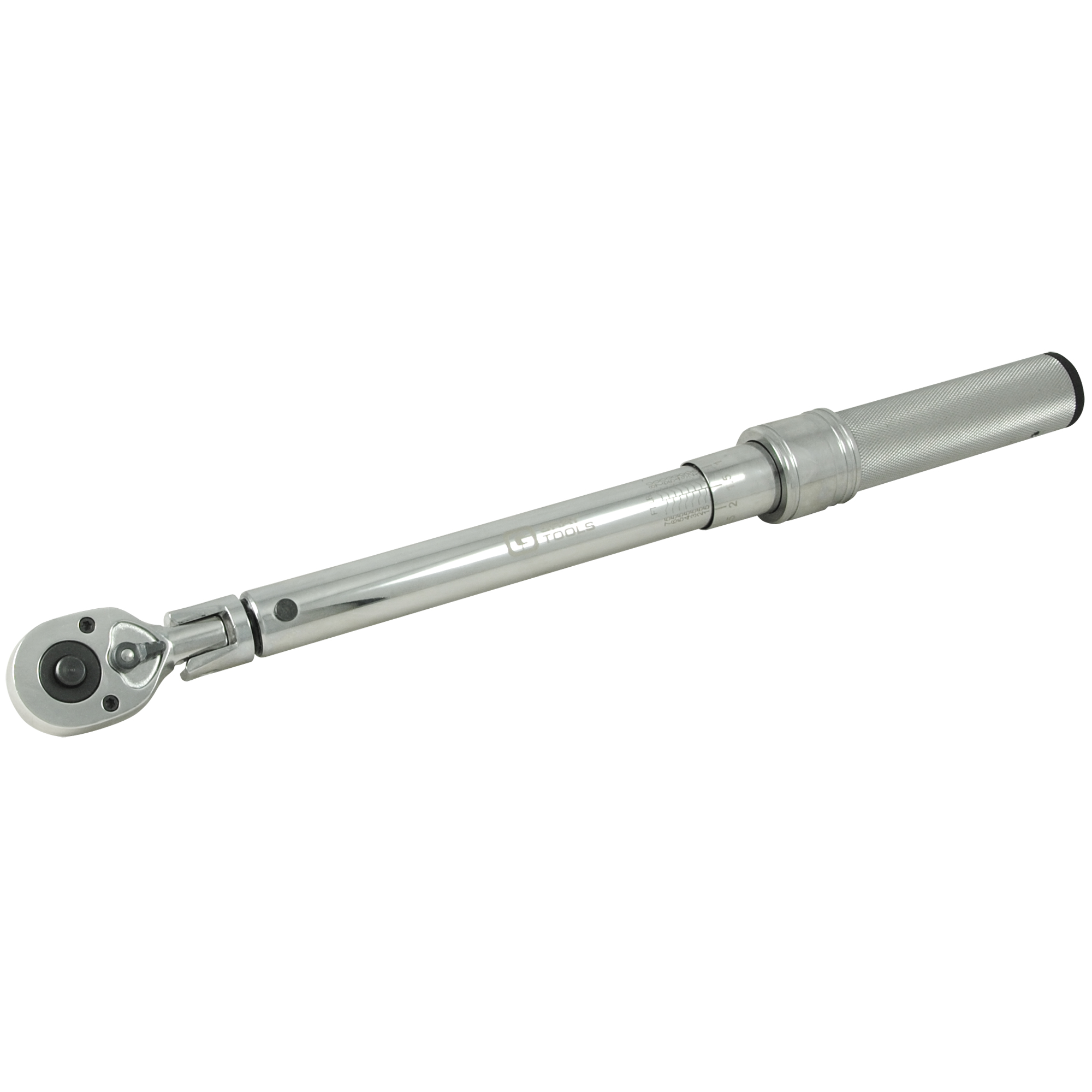 Clé dynamométrique à micromètre robuste, À cliquer, Entraînement 3/8" carré, 10 - 80 lb-pi