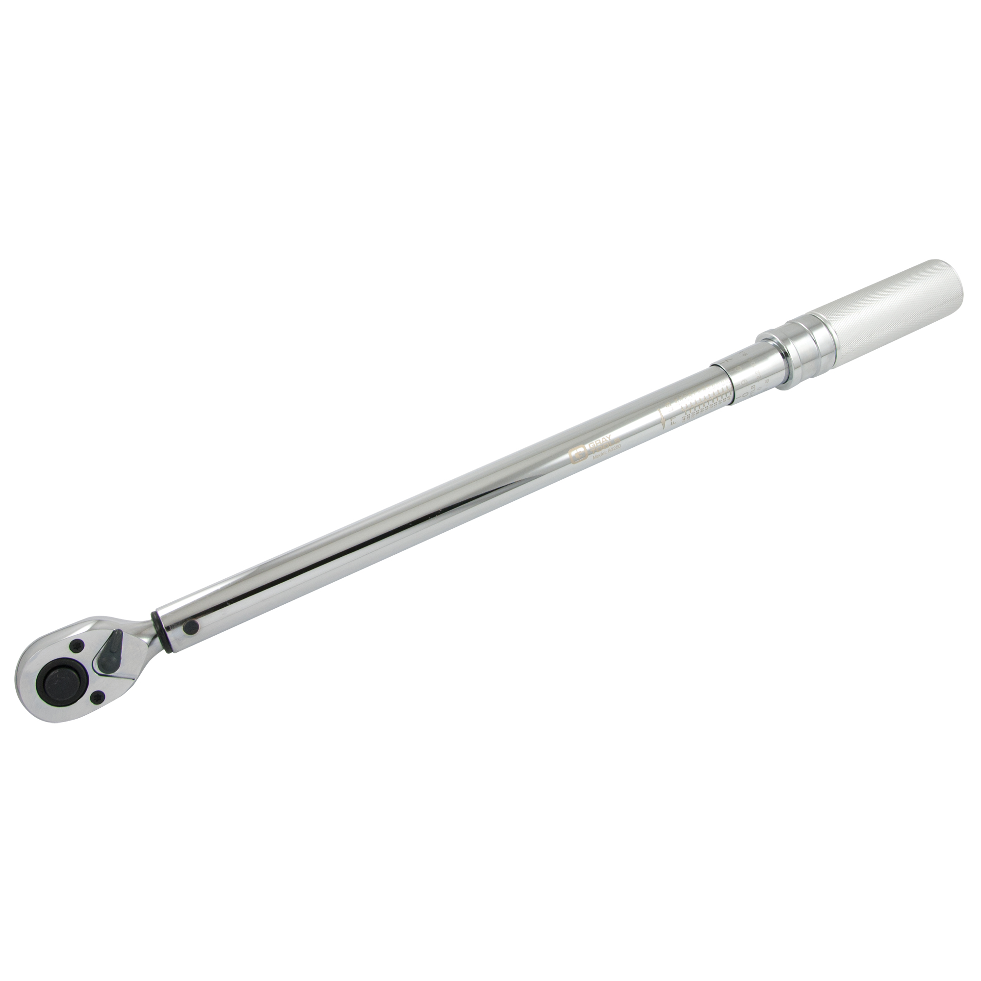 Clé dynamométrique avec micro-ajustement, À cliquer, Entraînement 1/2" carré, 0 - 250 lb-pi