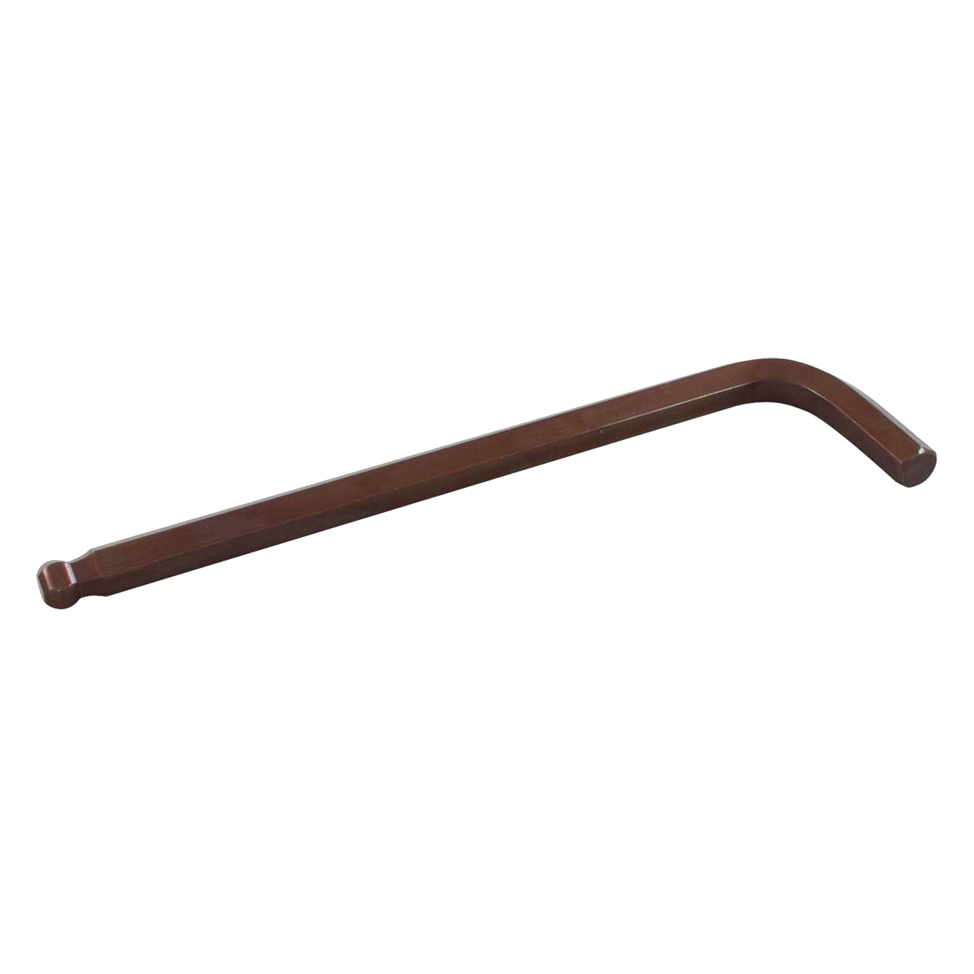 Clé hexagonale à tige longue, embout Sphérique, 10 mm x 7,25" lo, Forme en L