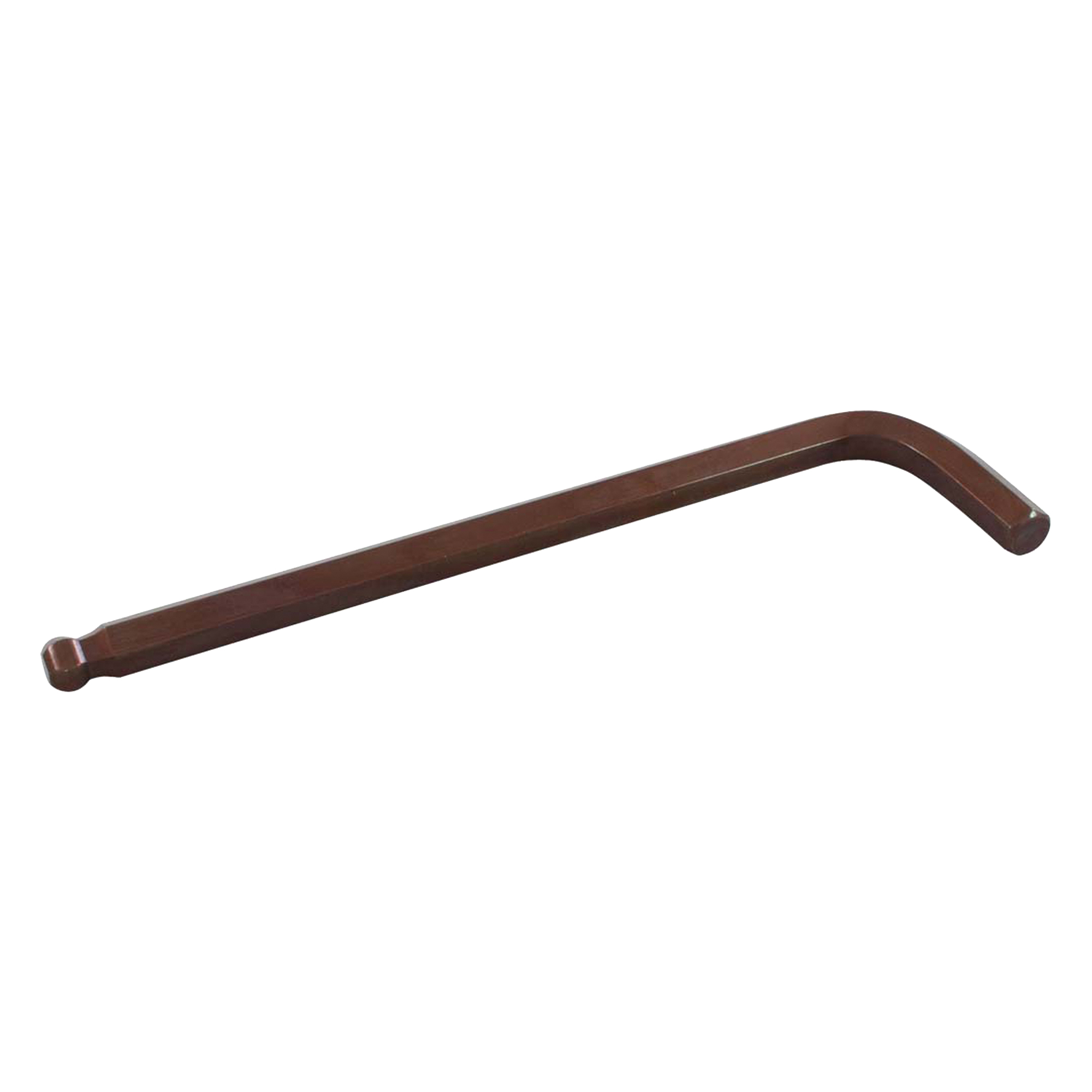 Clé hexagonale très longue, embout Sphérique, 5 mm x 160 mm lo, Forme en L