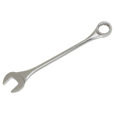 Clé mixte, 12 pans, 1-15/16", Fini Chrome
