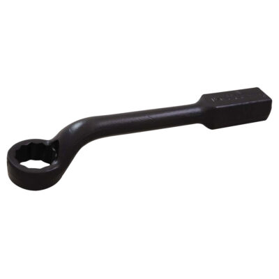 Clé polygonale à choc, 2", 12 pans, Longueur 12-3/4", Tête déportée de 45°