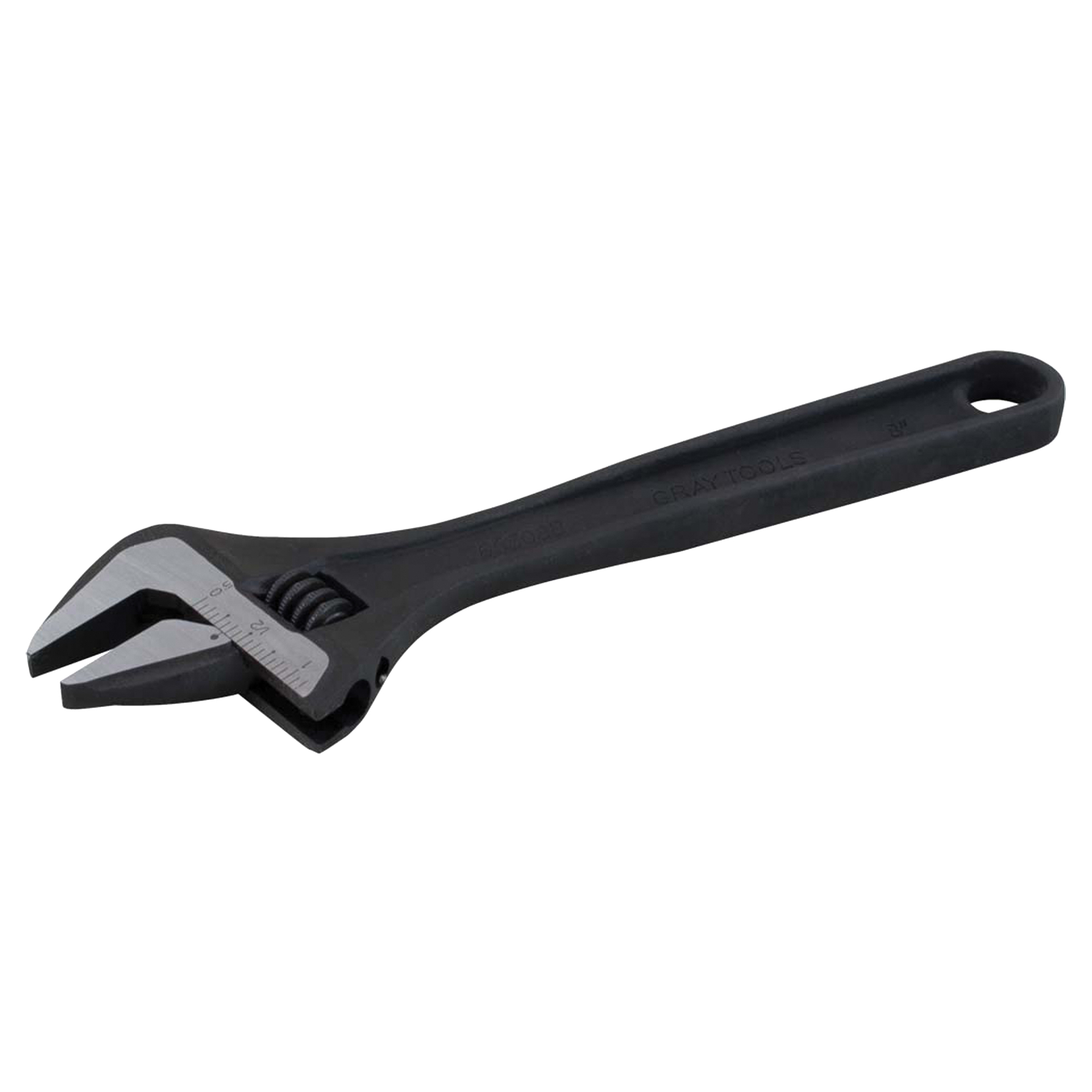 Clés réglables, 4-1/2" lo, la max. 0,55", Oxyde noir