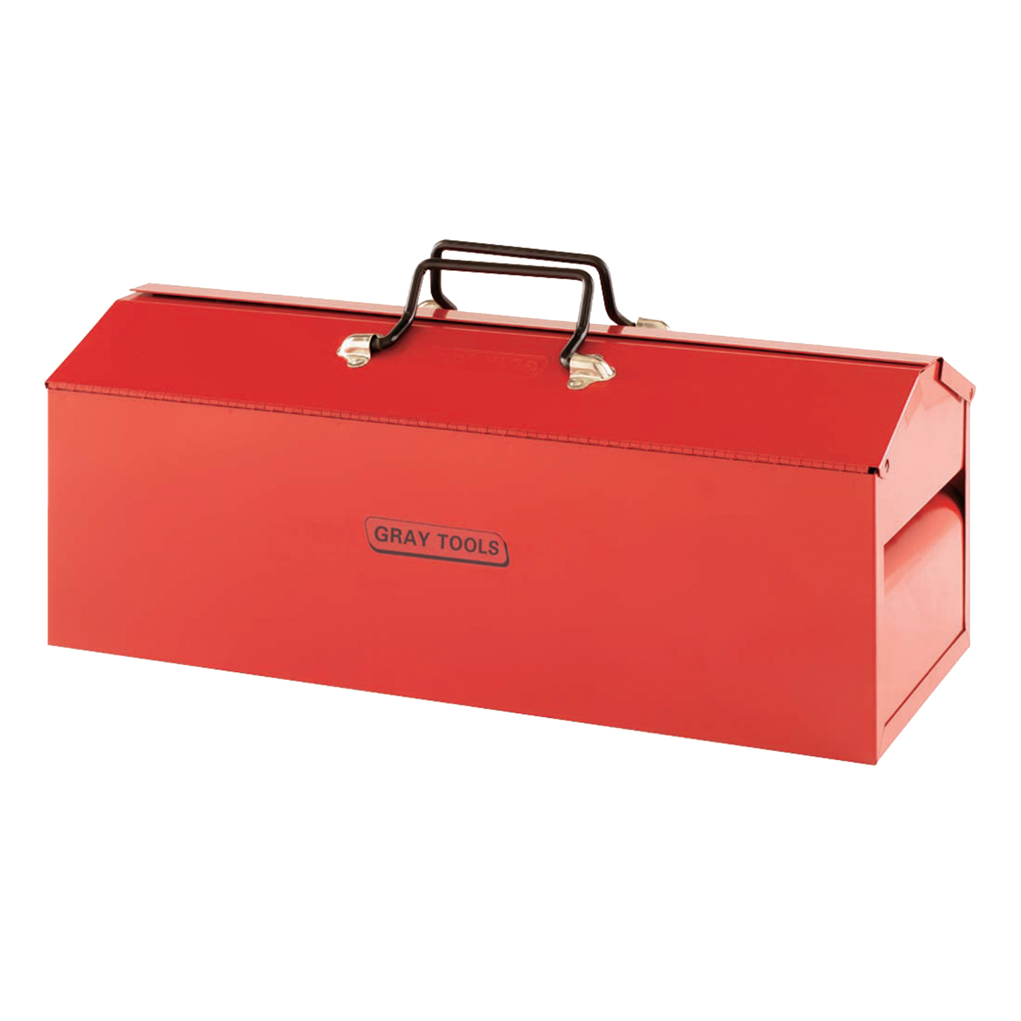 Coffre à outils, 8-13/20" P x 21-3/10" la x 9" h, Rouge