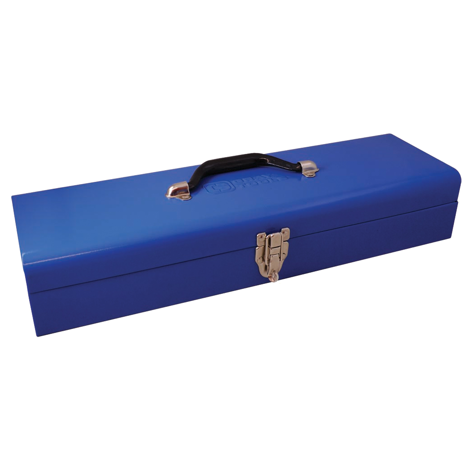 Coffre à outils compact à usages multiples, 20" P x 6-1/4" la x 5" h, Bleu