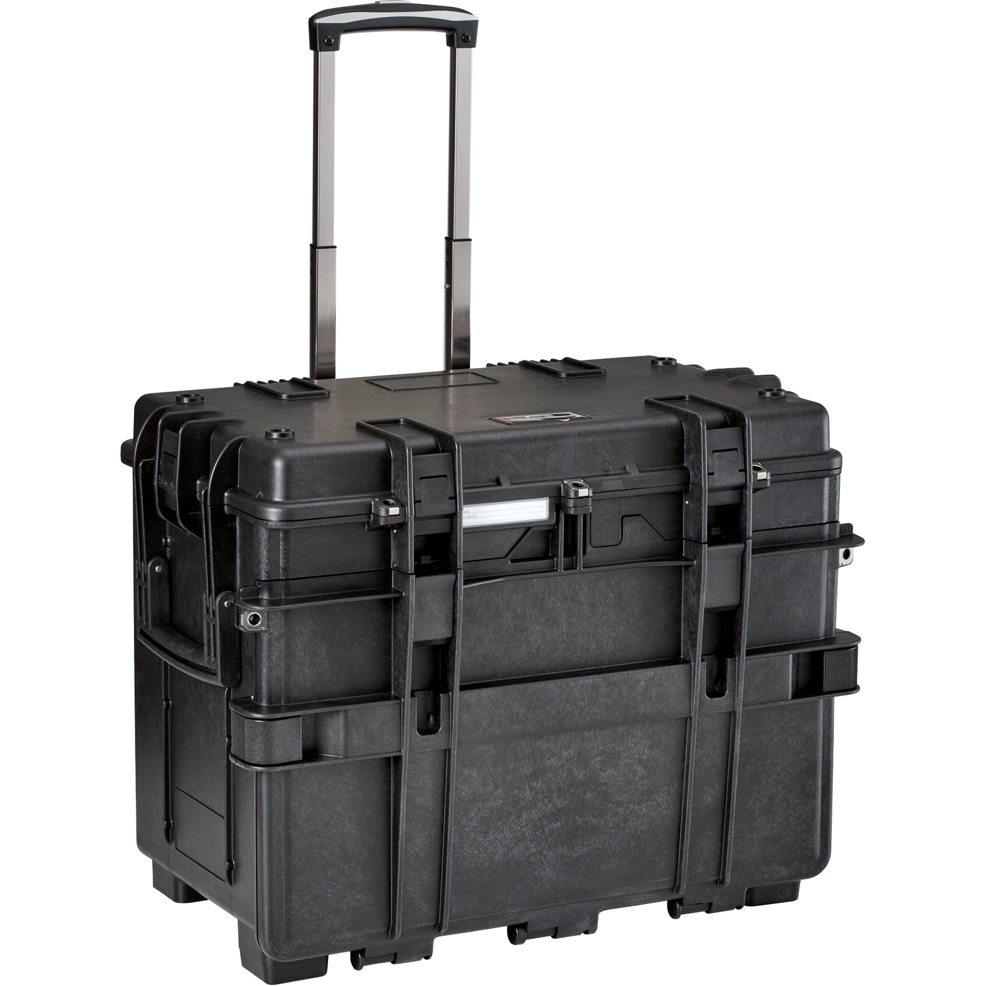 Coffre à outils militaire mobile avec tiroirs, 3 tiroirs, 22-4/5" la x 15" p x 18" h, Noir