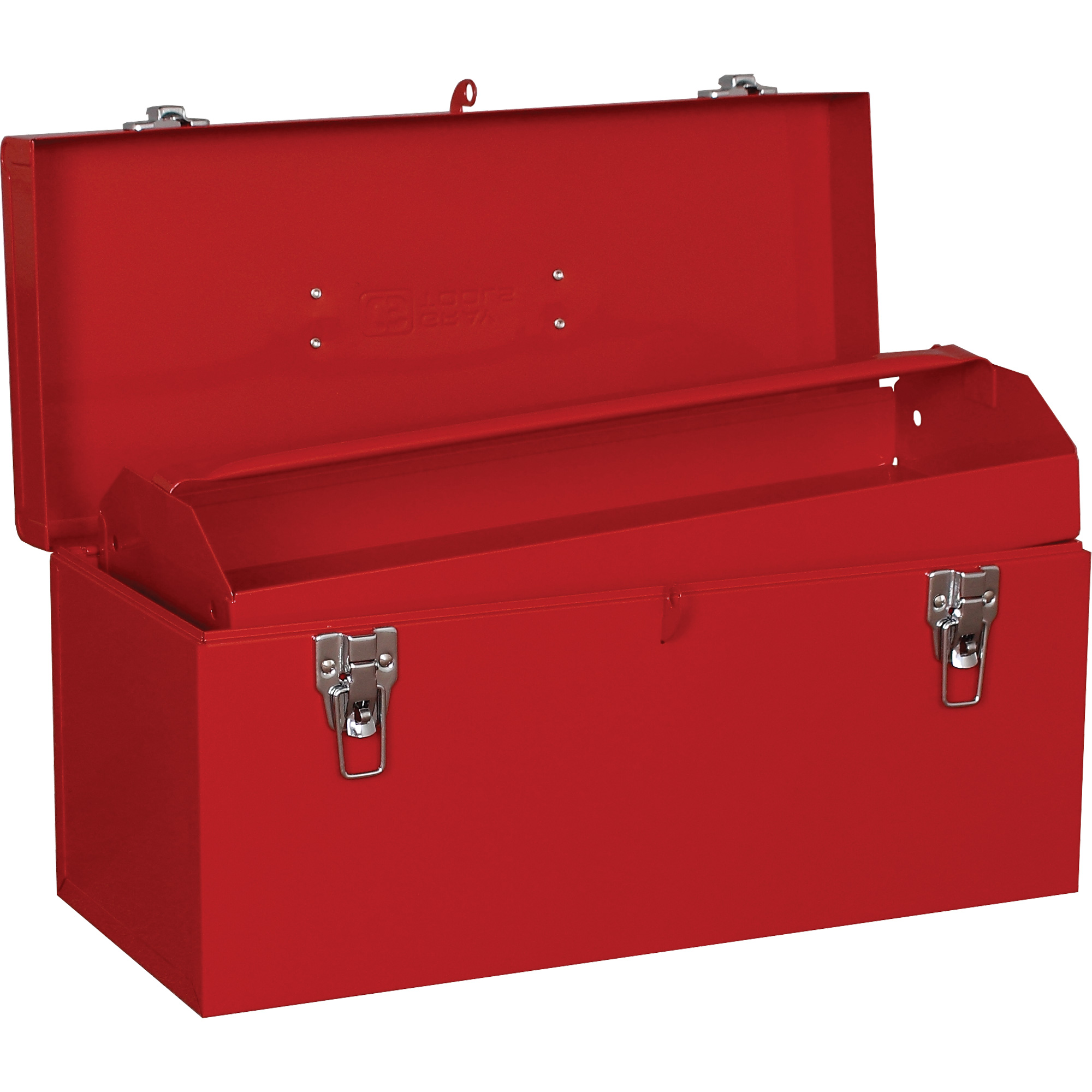 Coffre à outils robuste, 8-1/2" P x 20" la x 9-1/2" h, Rouge