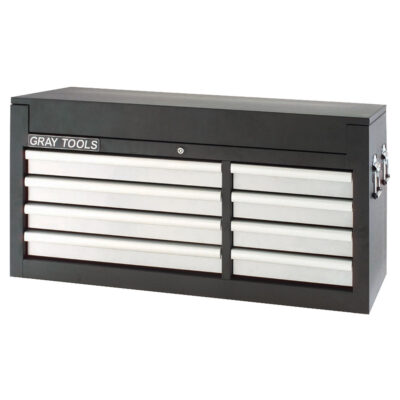 Coffre supérieur - 8 tiroirs, 41-1/2" la, 8 tiroirs, Noir