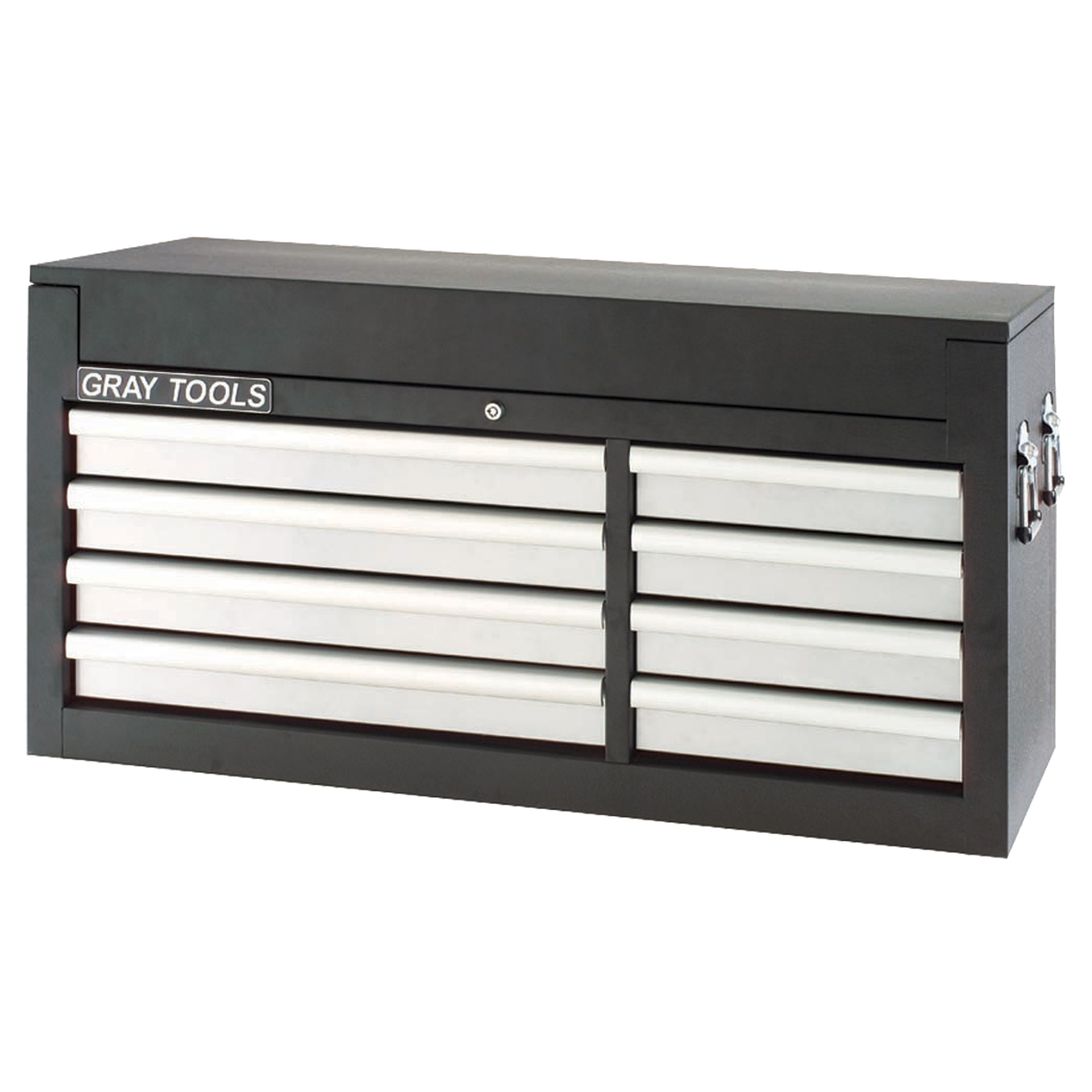 Coffre supérieur - 8 tiroirs, 41-1/2" la, 8 tiroirs, Noir