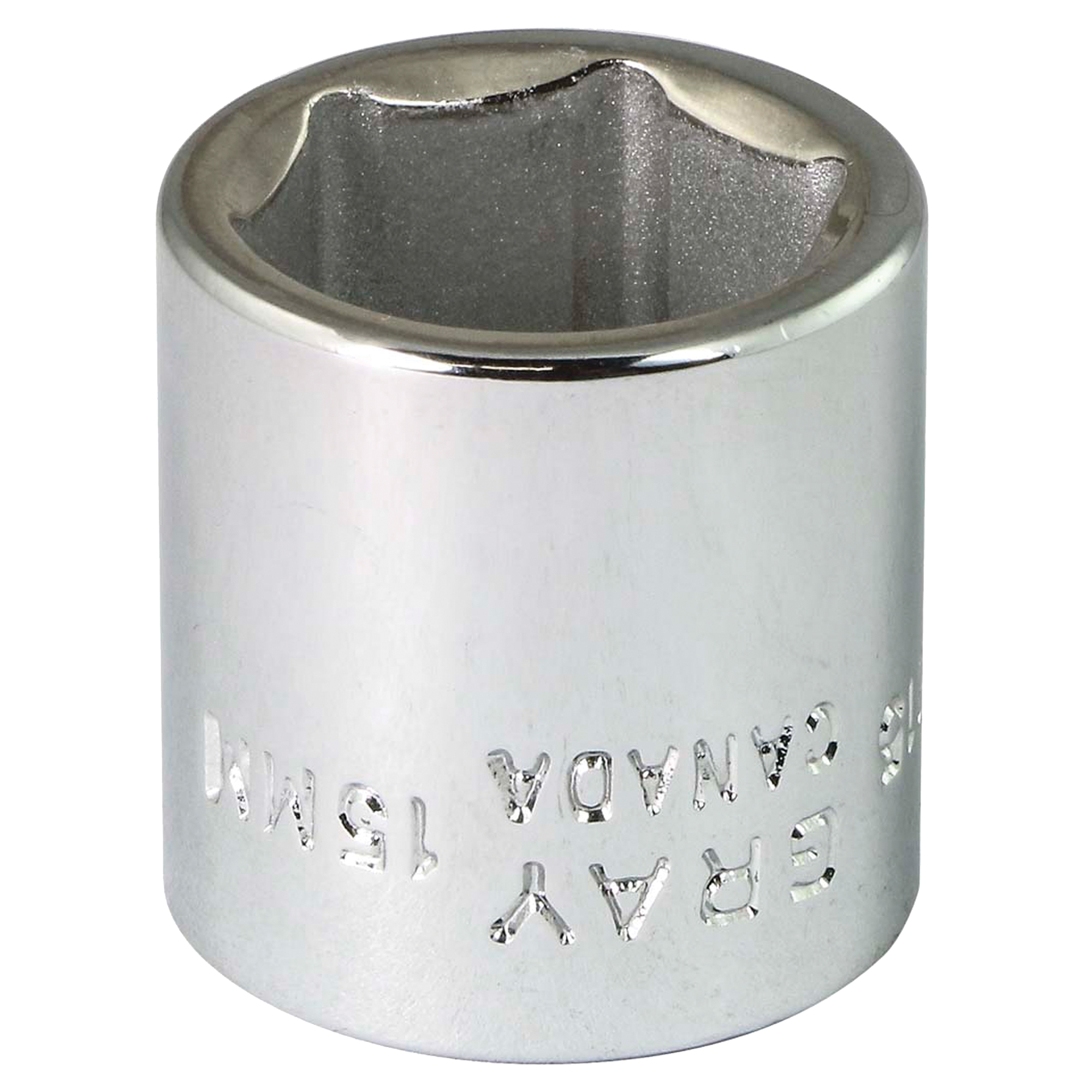 Douille, 15 mm, Prise 1/4", 6 pans