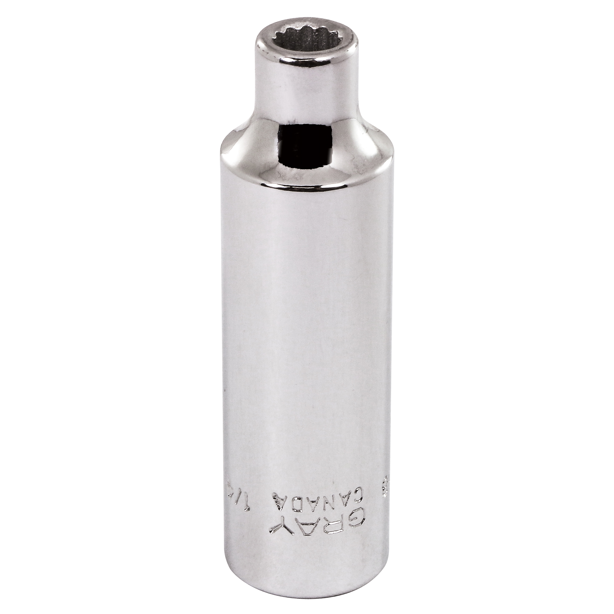 Douille, 5/16", Prise 3/8", 12 pans, Profond