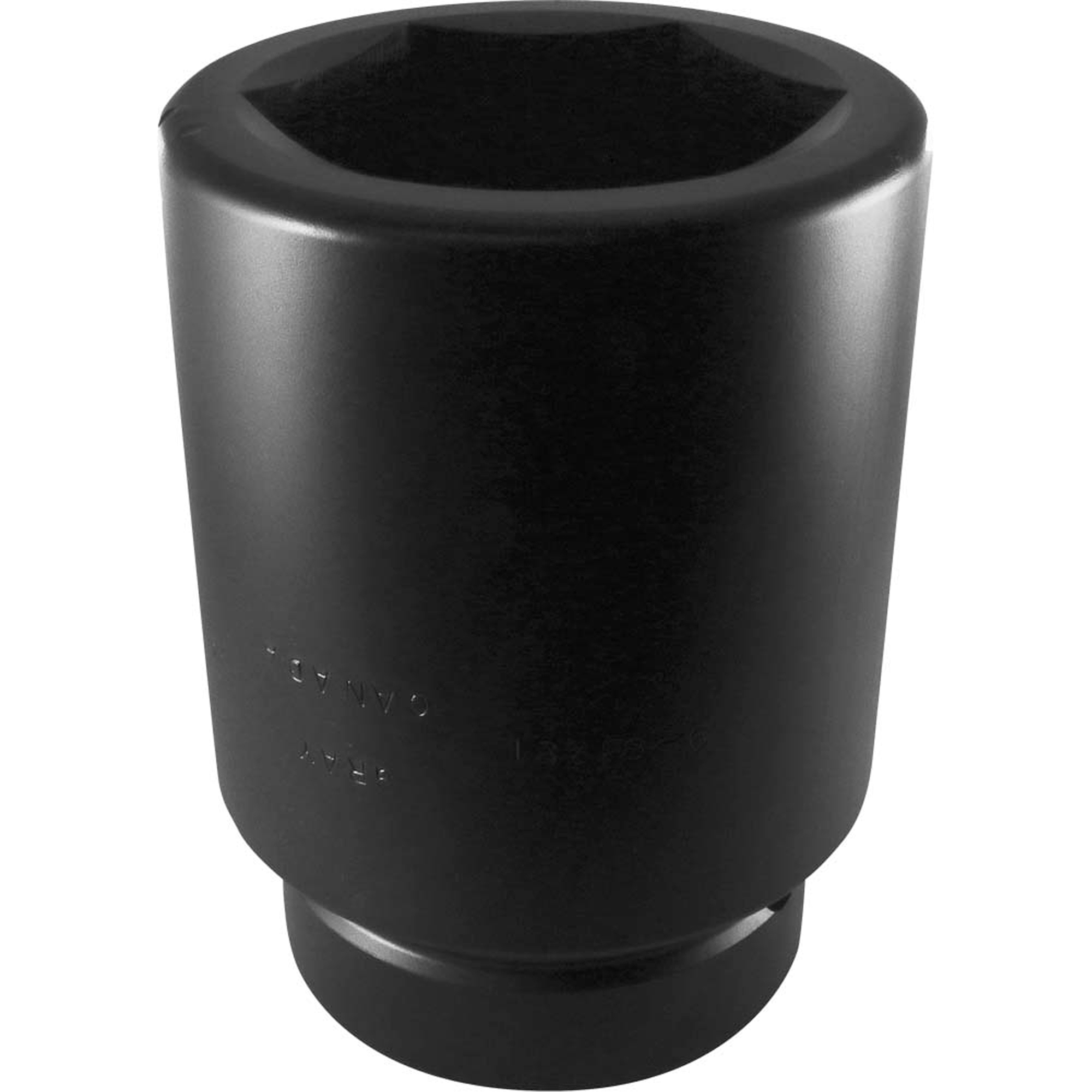 Douille, Chocs, 4", Prise 2-1/2", 6 pans
