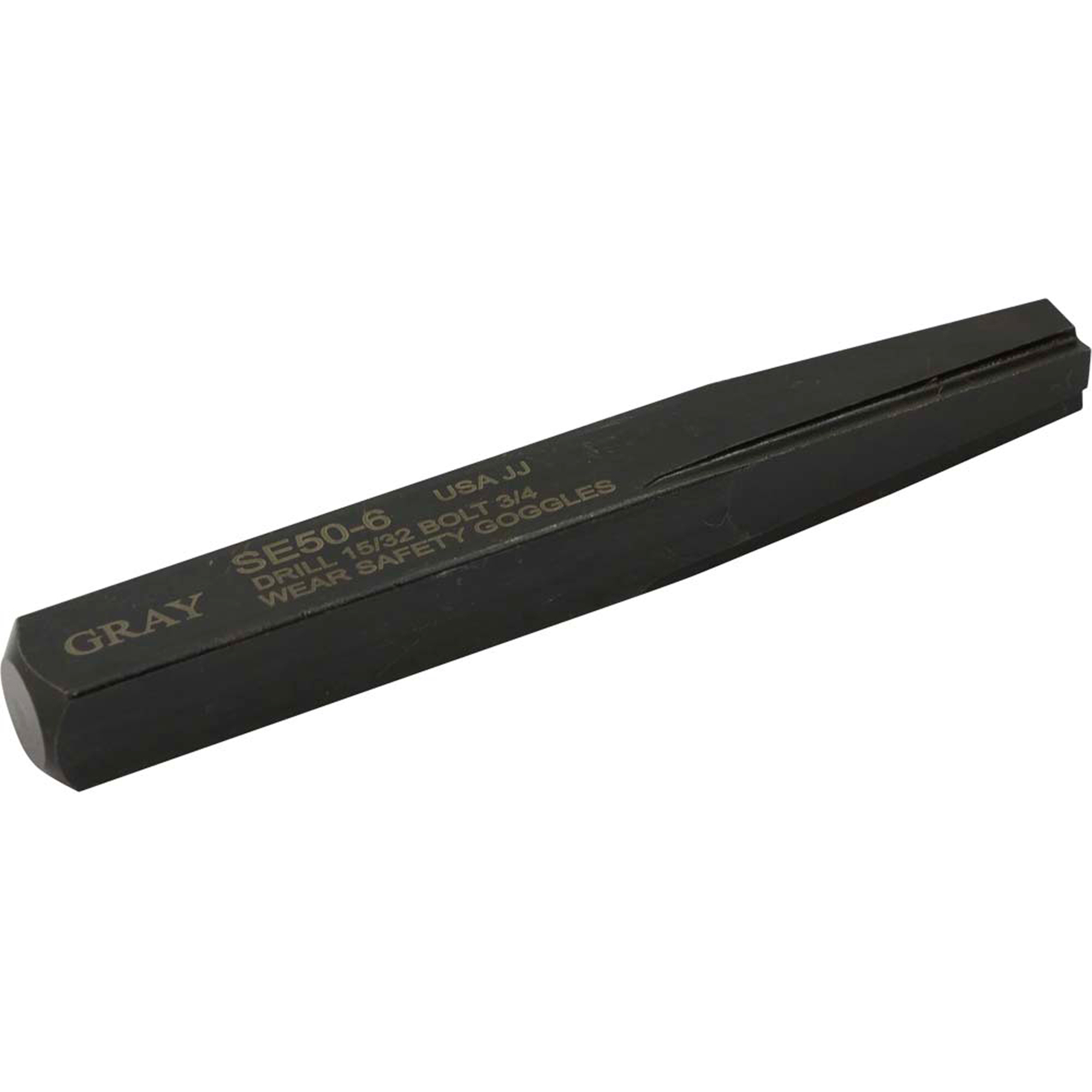 Extracteur de vis droit, 6, Pour vis de 3/4", Carbure