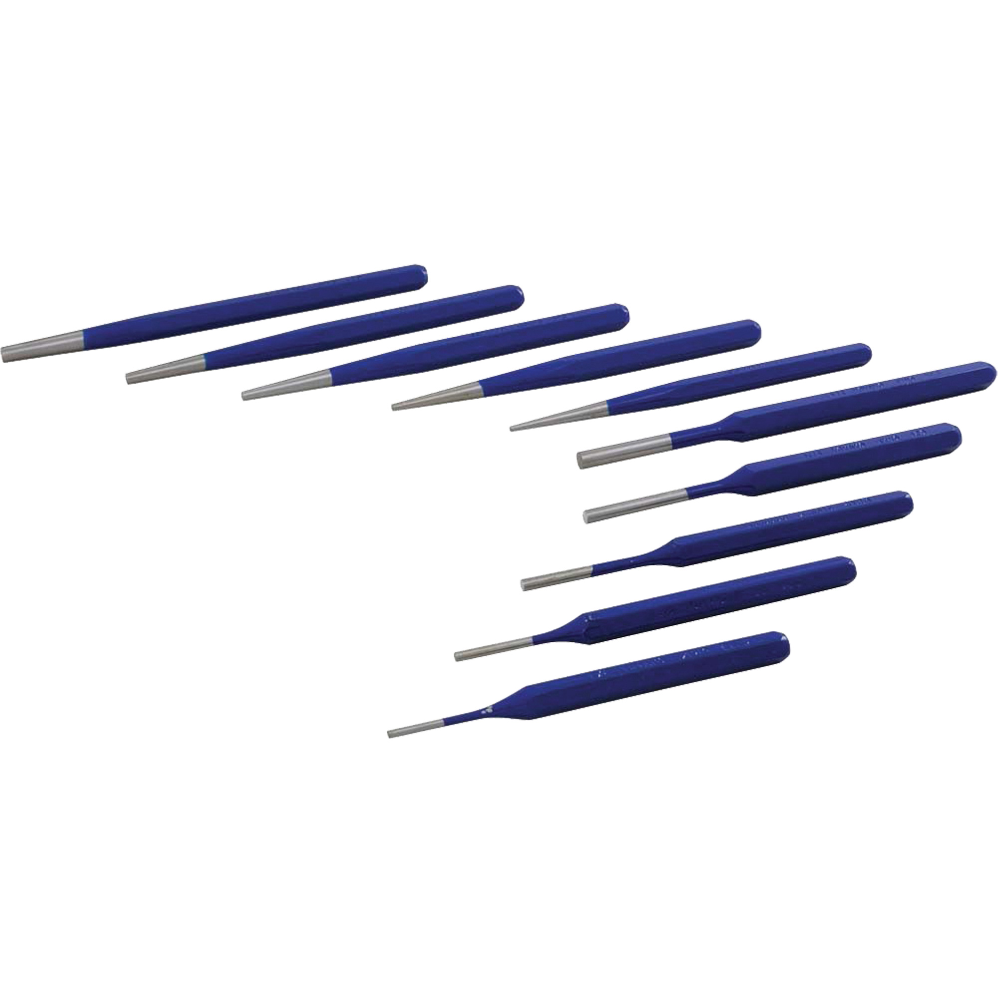 Jeu de poinçons effilés/chasse-cônes