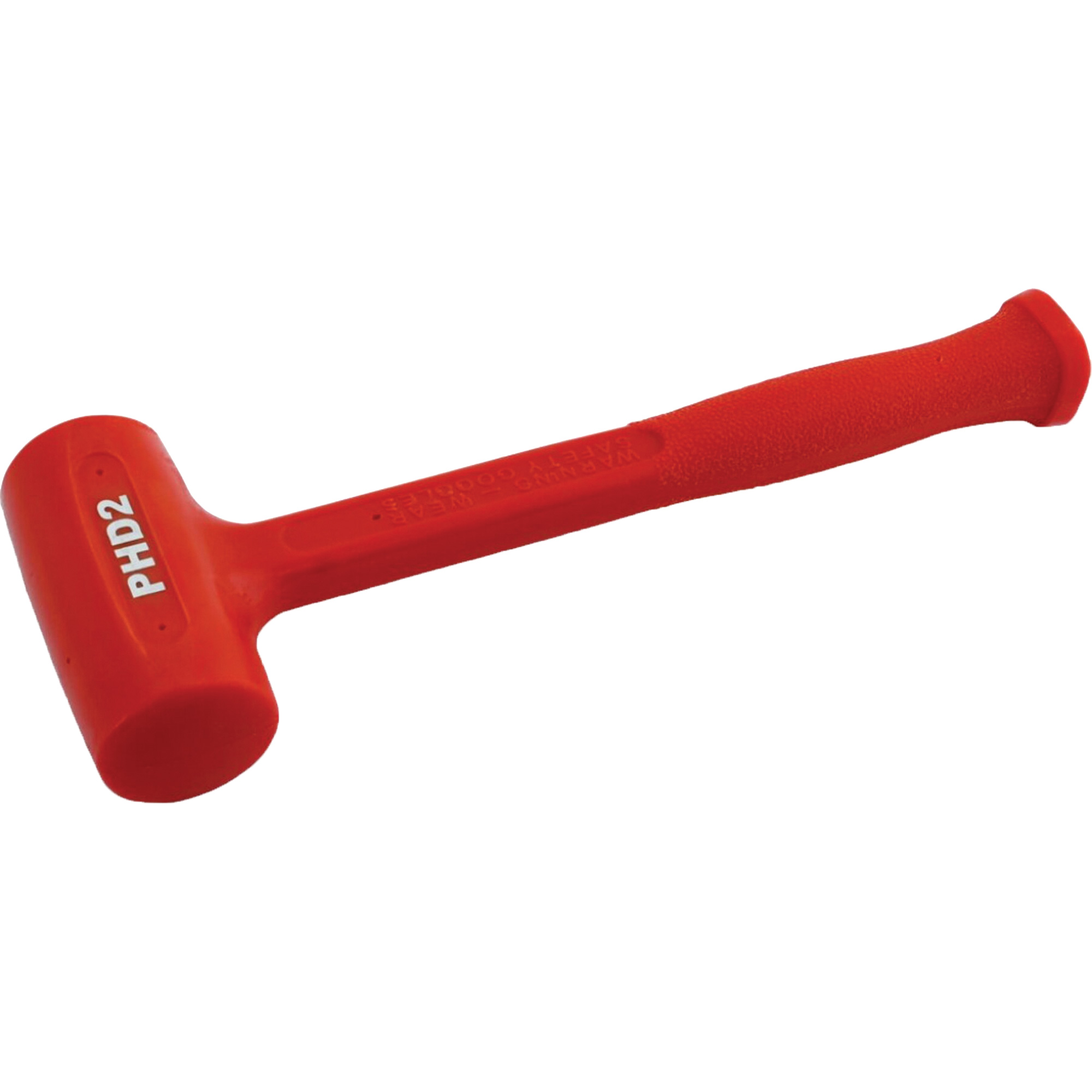 Maillet sans rebond monobloc, 1,6 lb, Prise Lisse, 12-3/4" lo