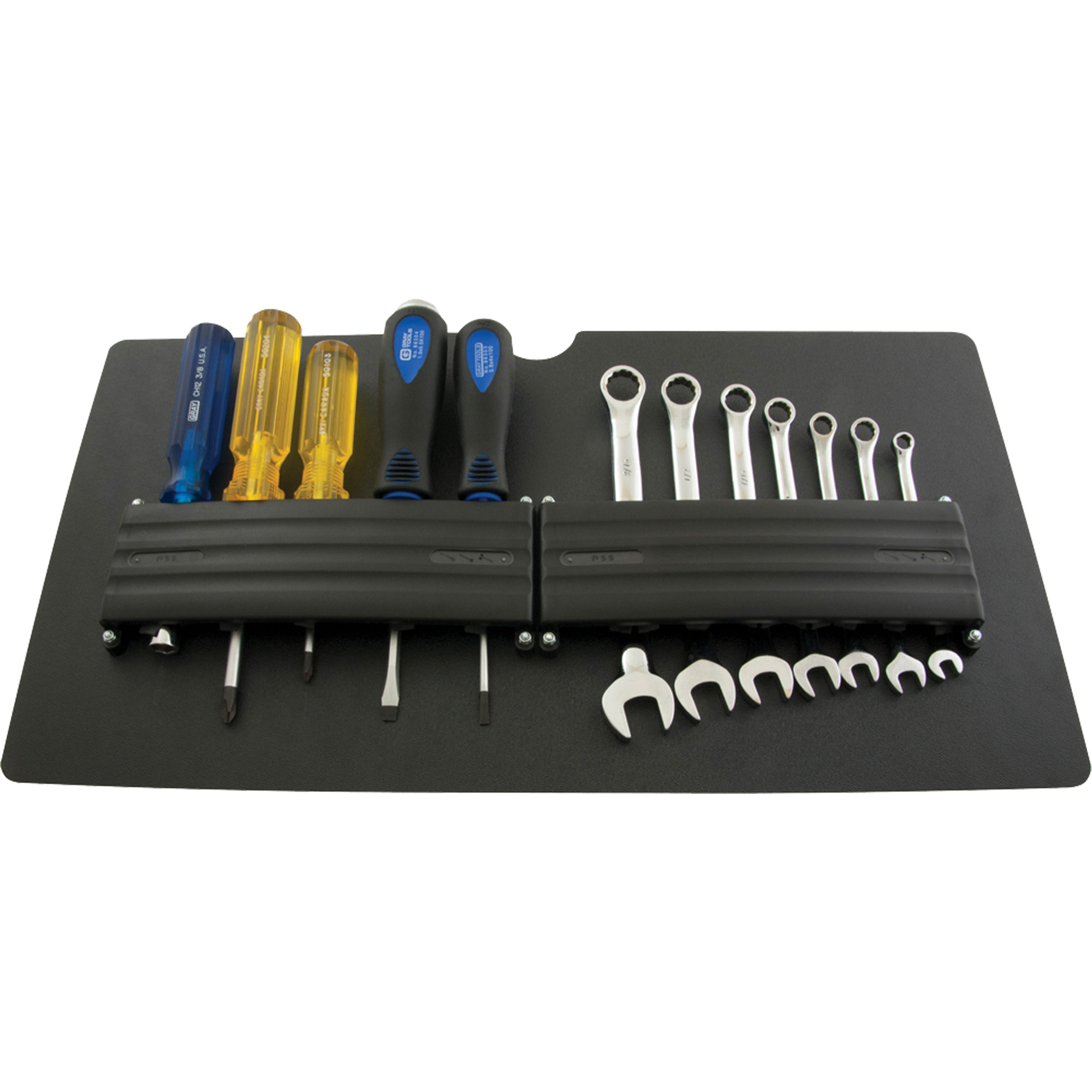 Panneau porte-outils de petite taille pour coffre à outils mobile