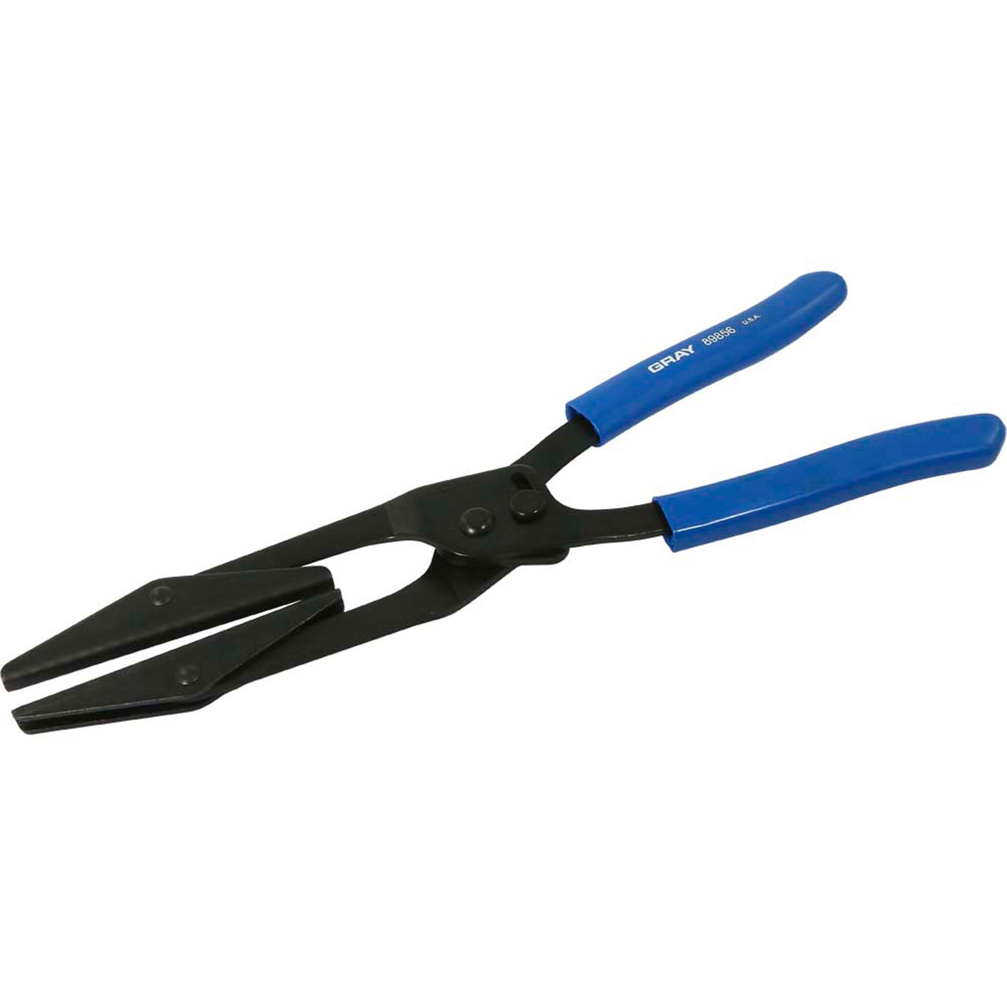 Pince de pincement de boyau, Longueur hors tout 13-3/4", Ouverture des mâchoires 2-1/2"