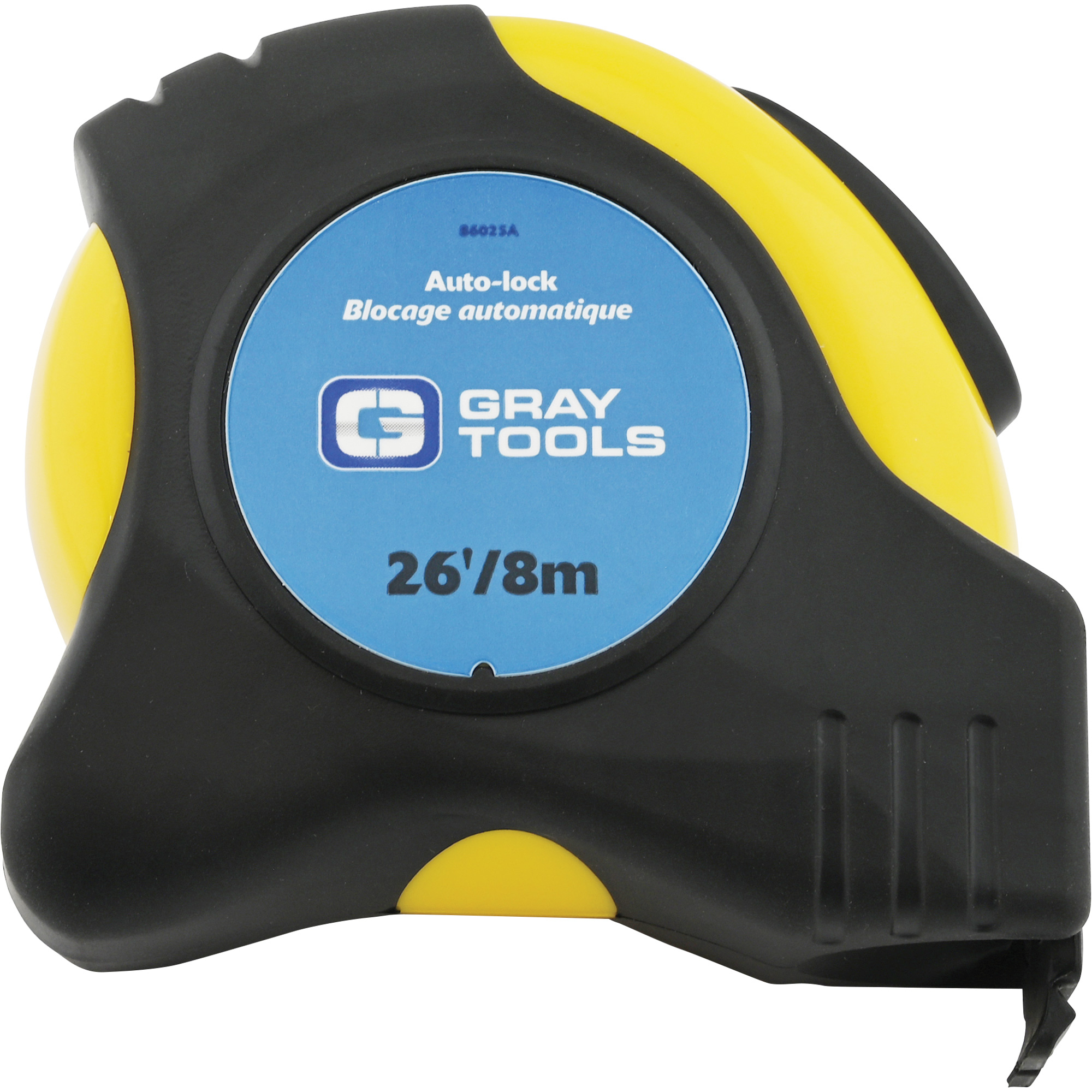 Ruban à mesurer Autolock, 1" x 26/8 m, Marques de goujon Impérial & métrique